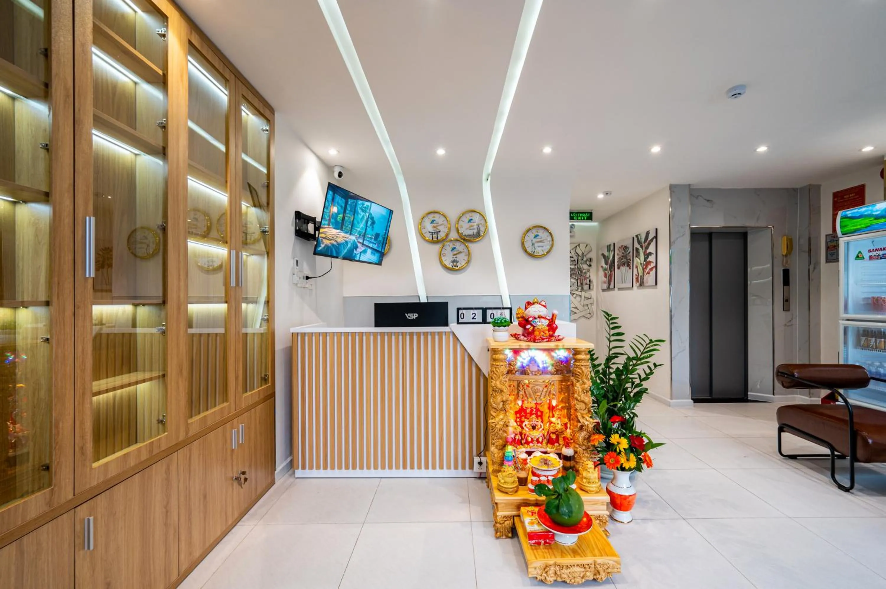Lobby or reception in A Boi Apartment at District 3