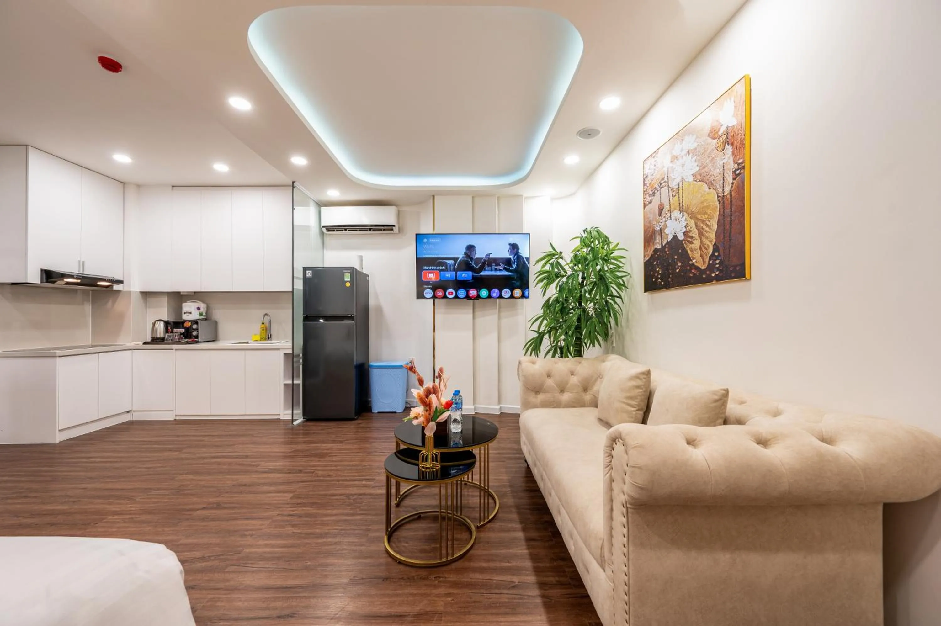 Living room in A Boi Apartment at District 3