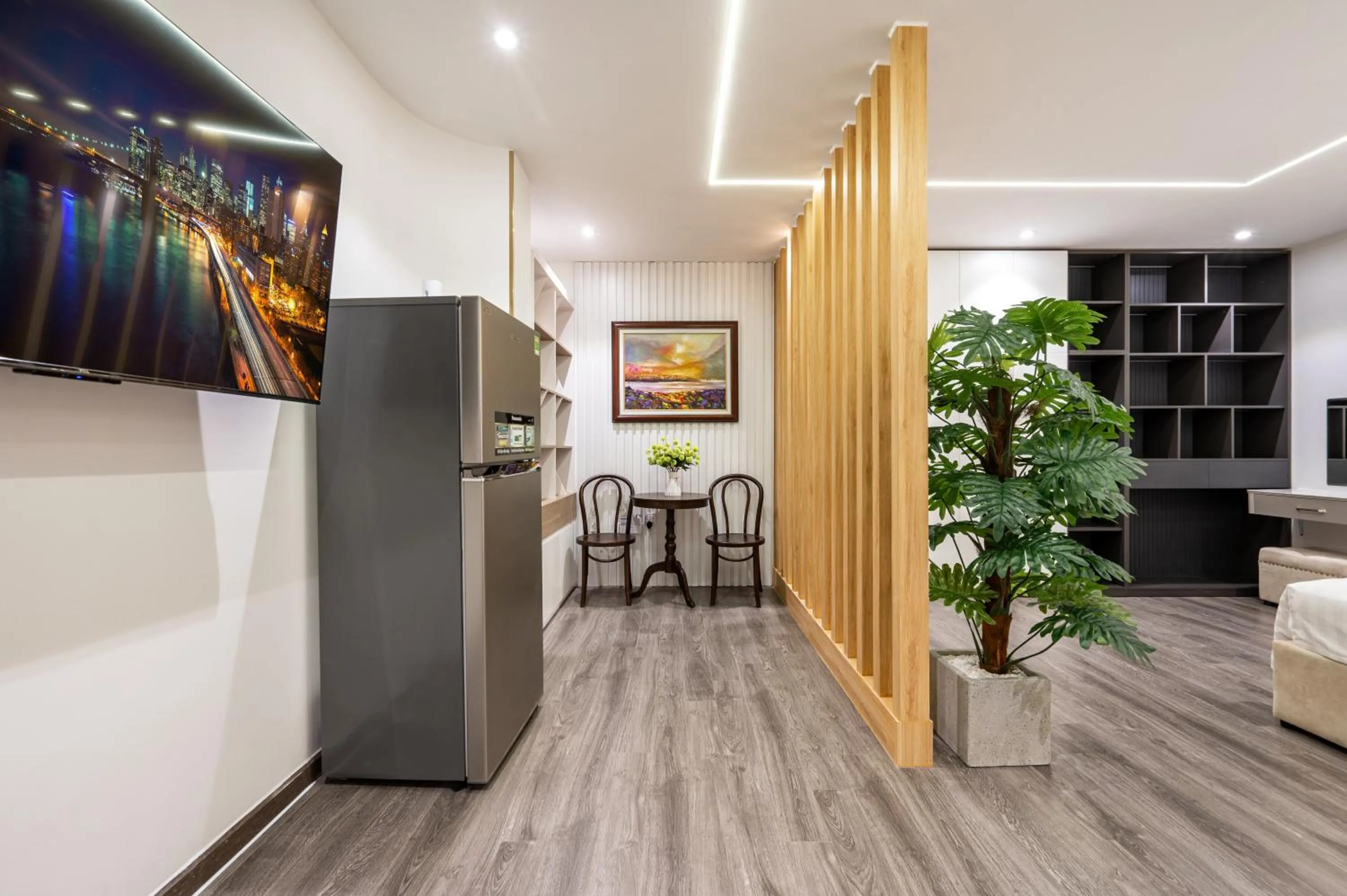TV and multimedia in A Boi Apartment at District 3