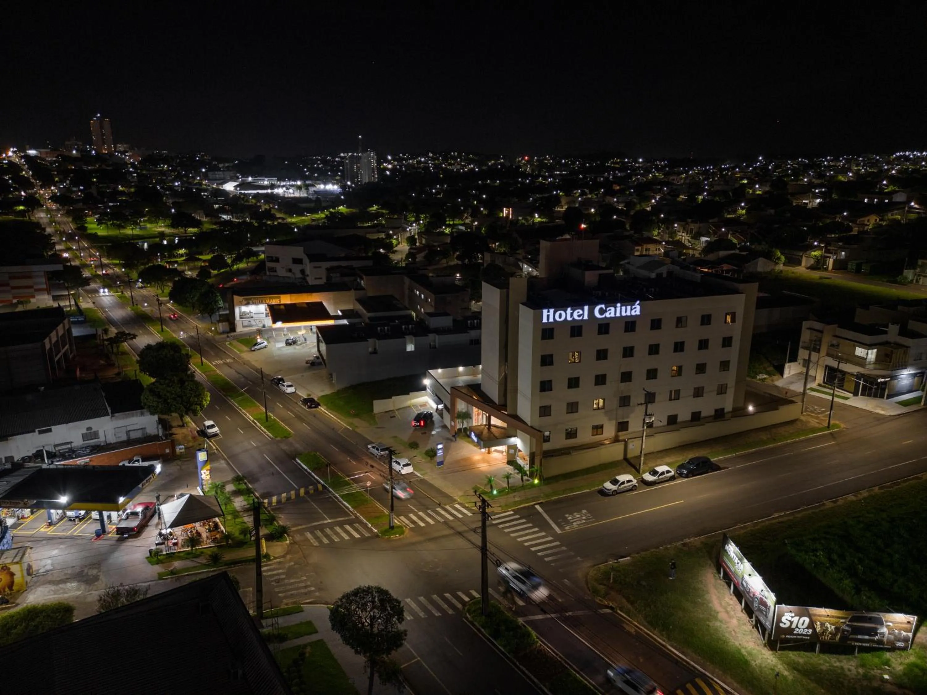 Property building in Hotel Caiuá Lago Umuarama