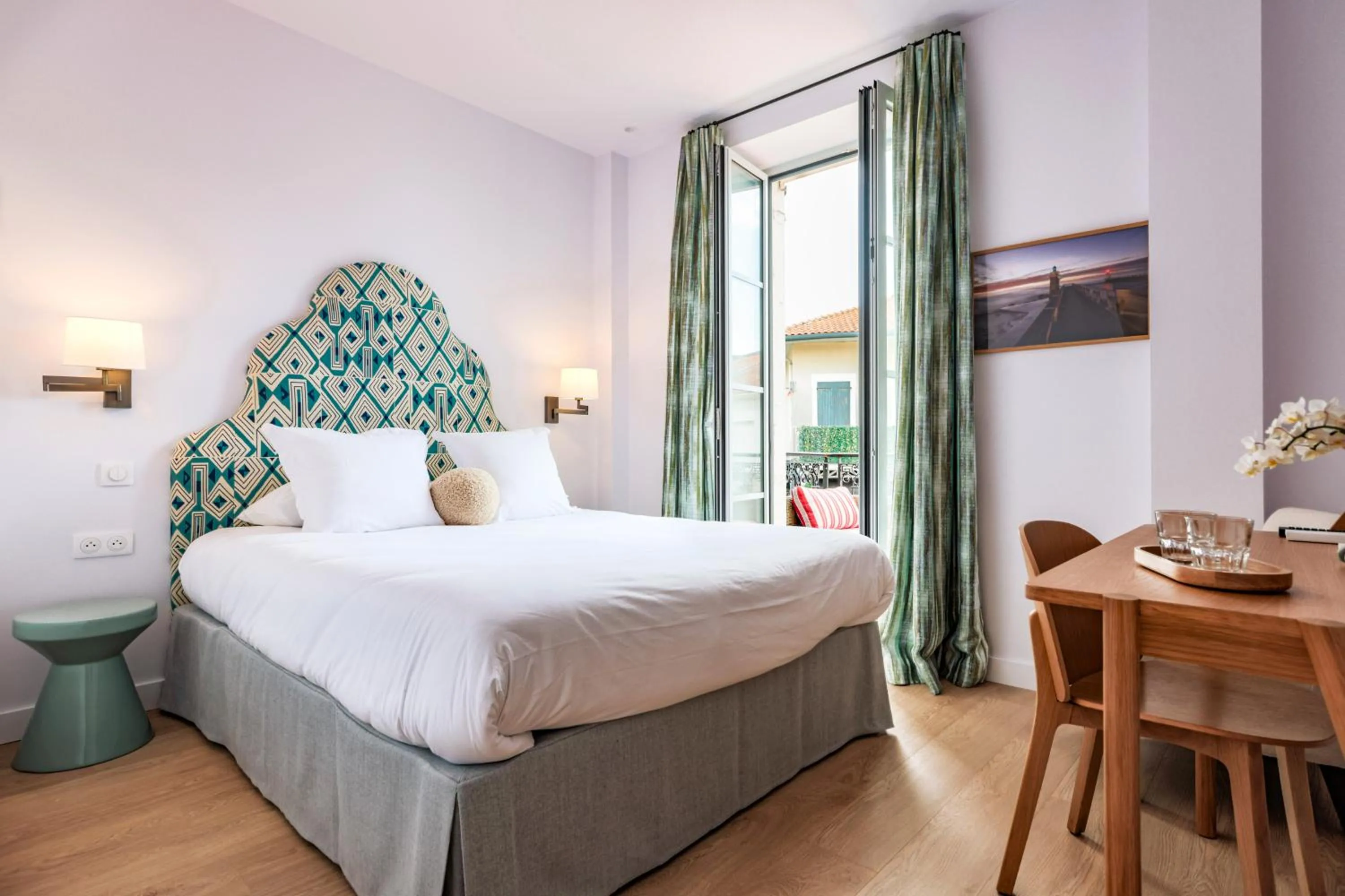 Bed in Hotel du Balcon