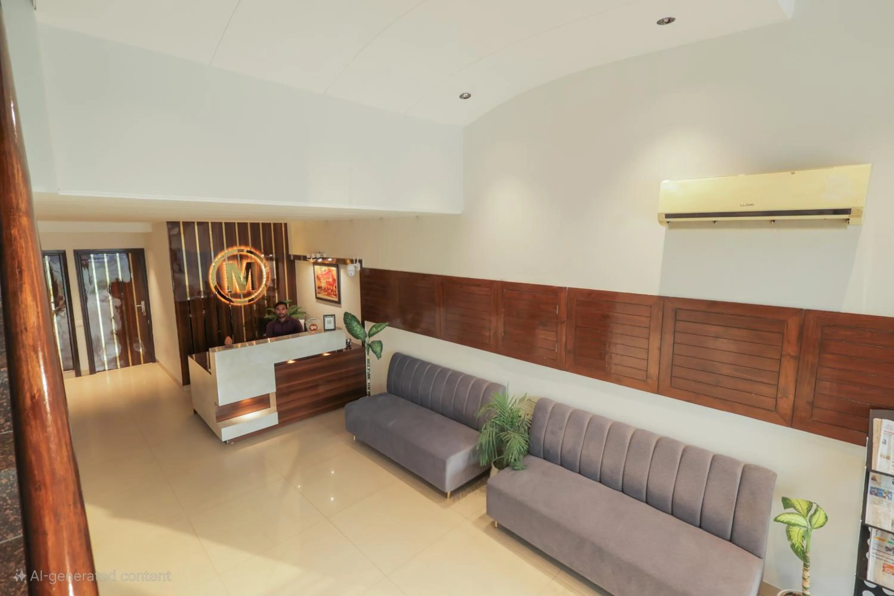 Lobby or reception in Hotel Maharani Regency