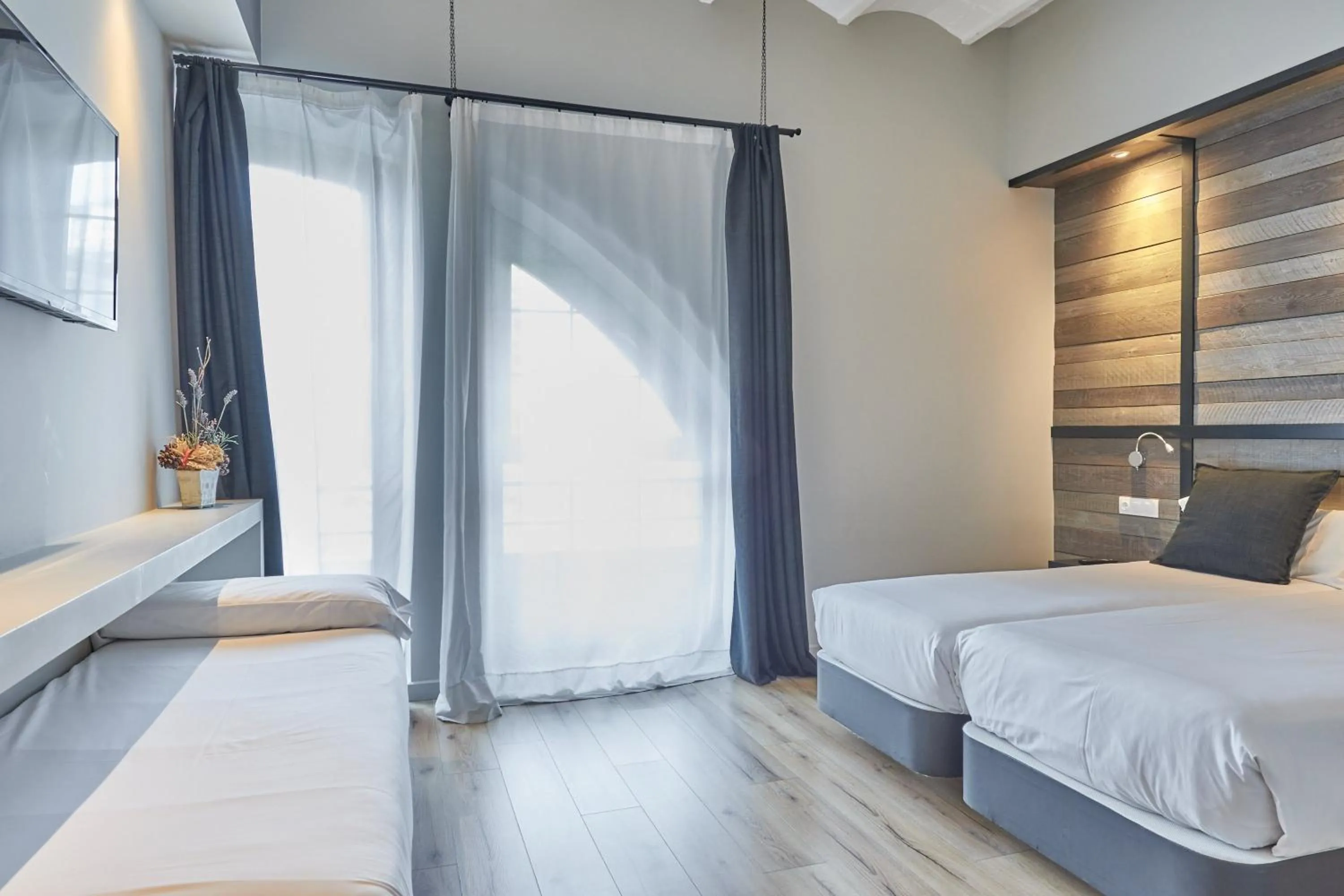 Bed in Hotel Parada Puigcerda