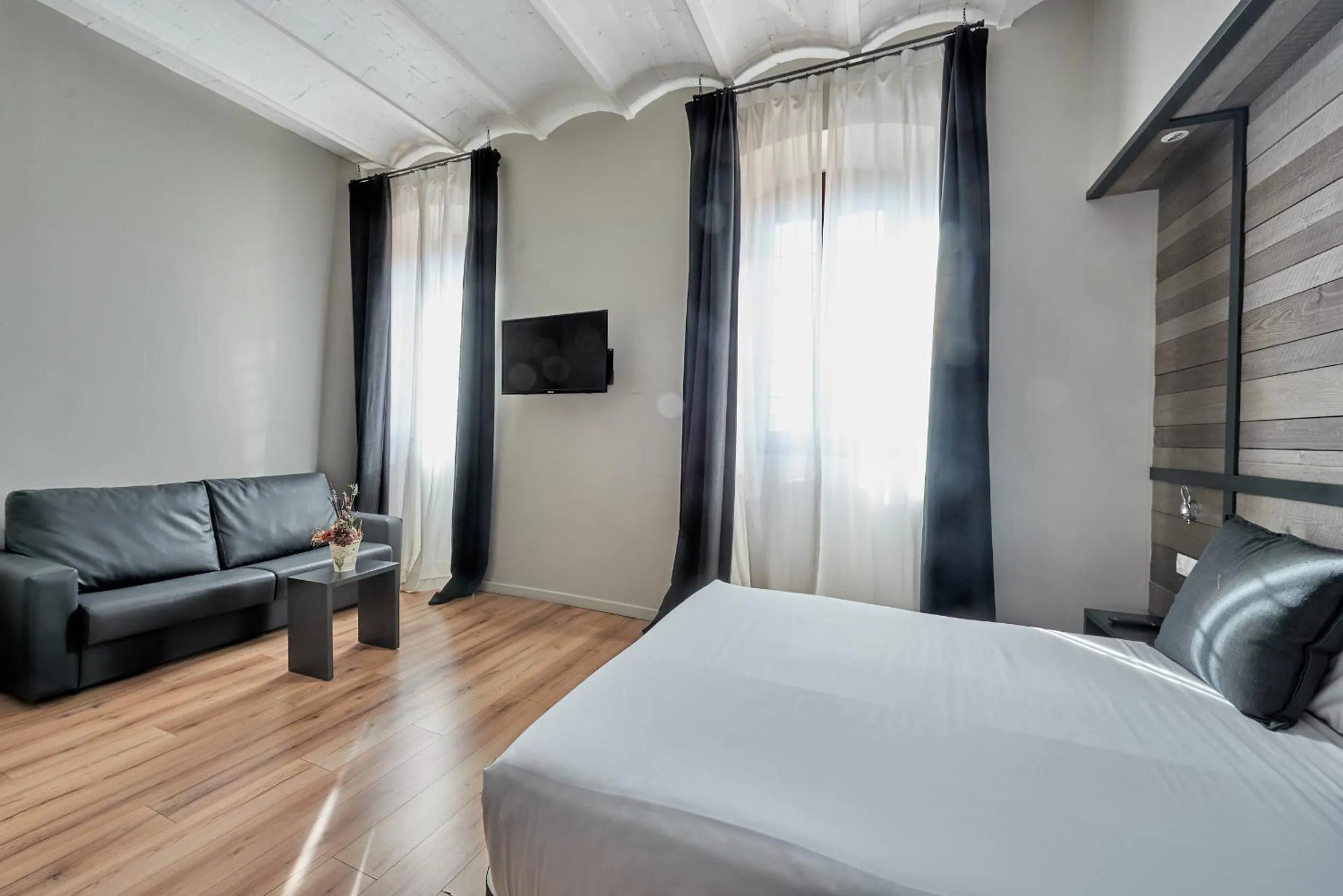 Bed in Hotel Parada Puigcerda