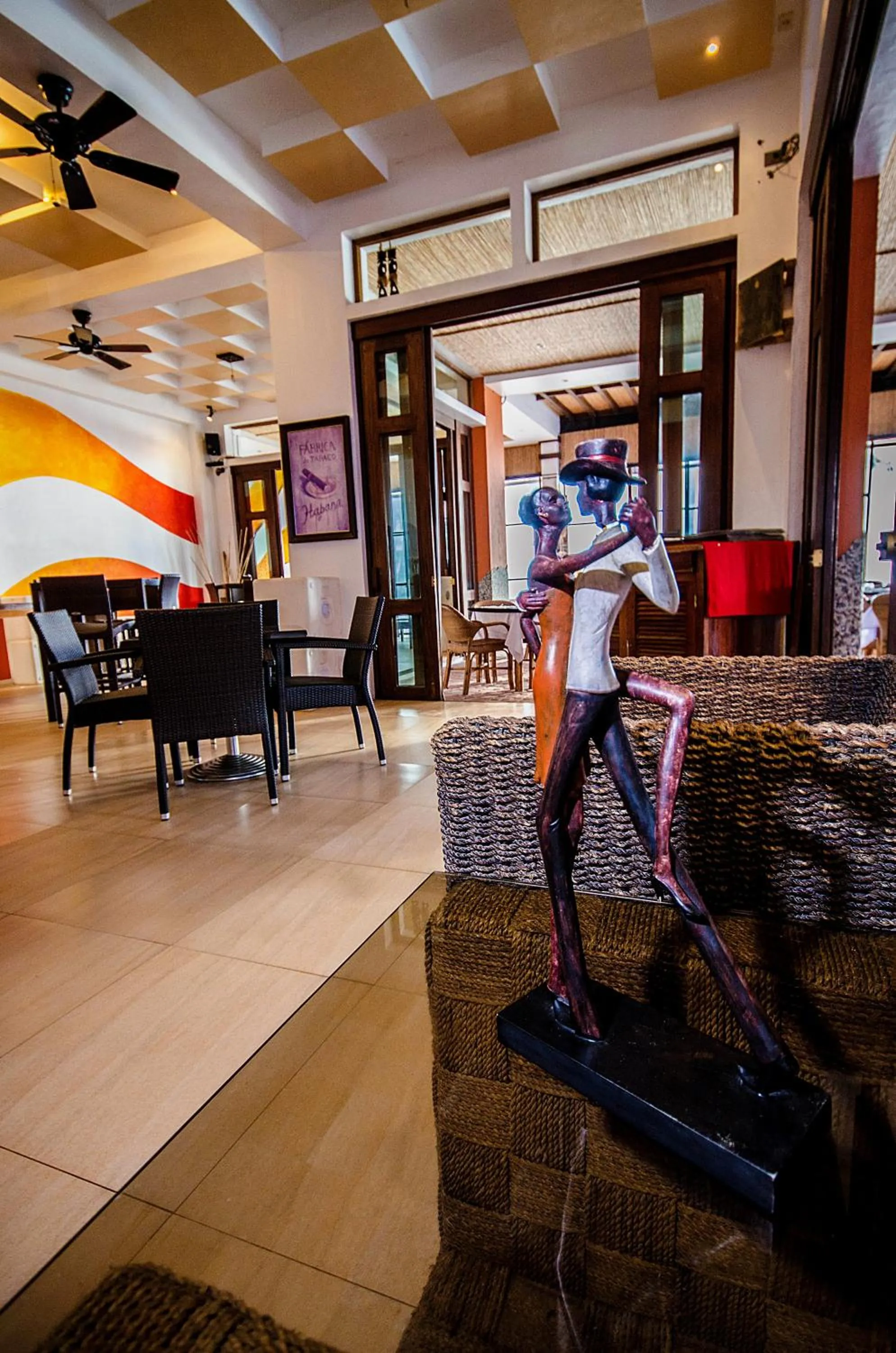 Restaurant/places to eat in Calypso Beach and Dive Resort