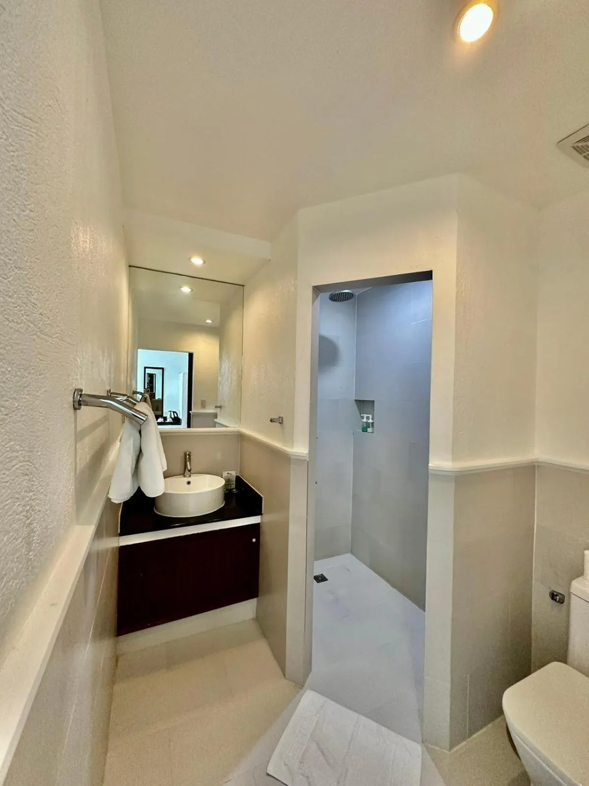 Bathroom in Calypso Beach and Dive Resort