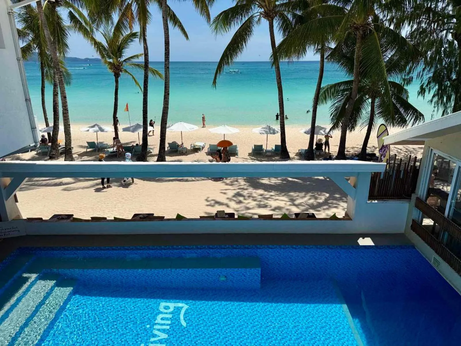 Sea view in Calypso Beach and Dive Resort