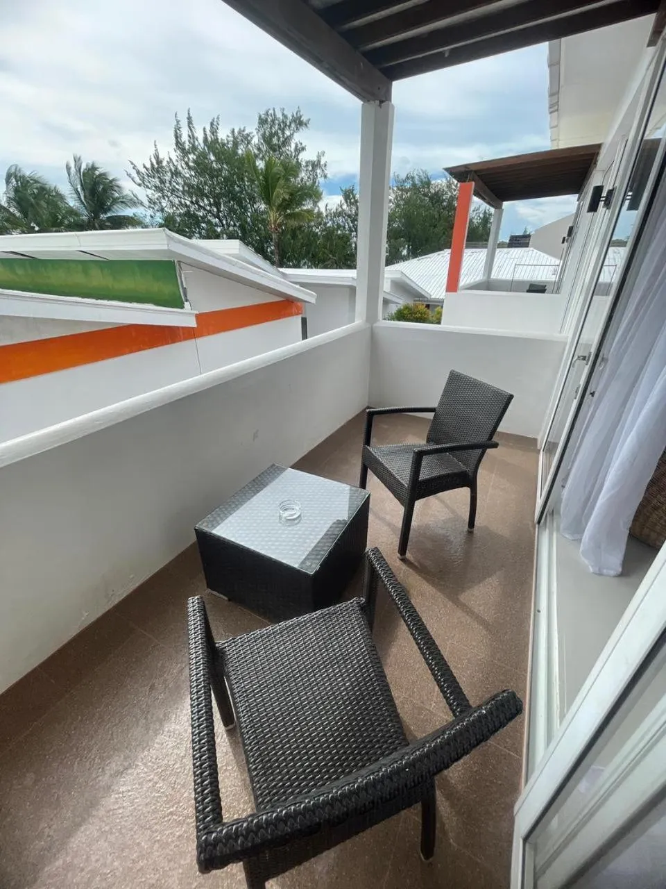Balcony/Terrace in Calypso Beach and Dive Resort