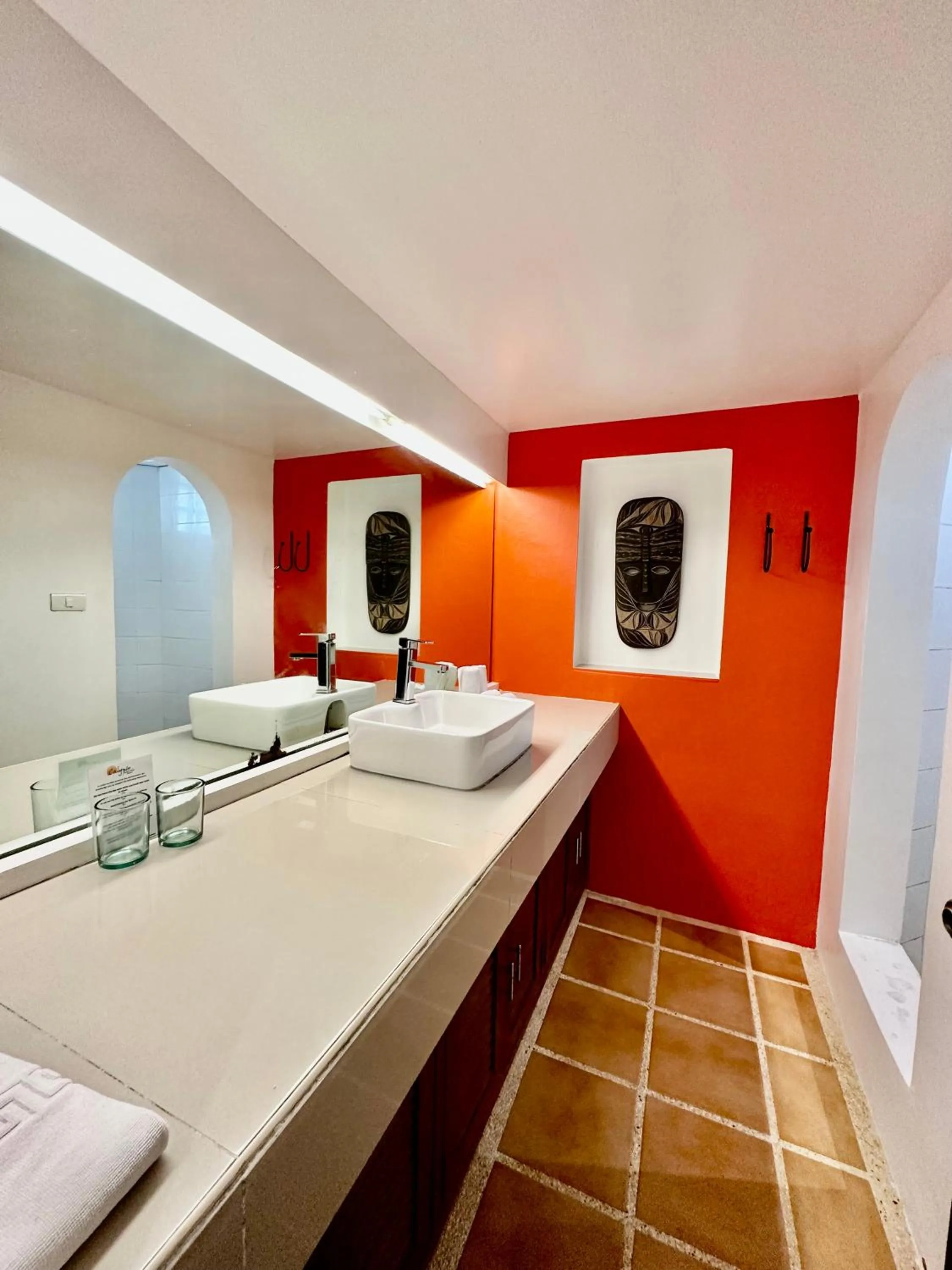 Bathroom in Calypso Beach and Dive Resort