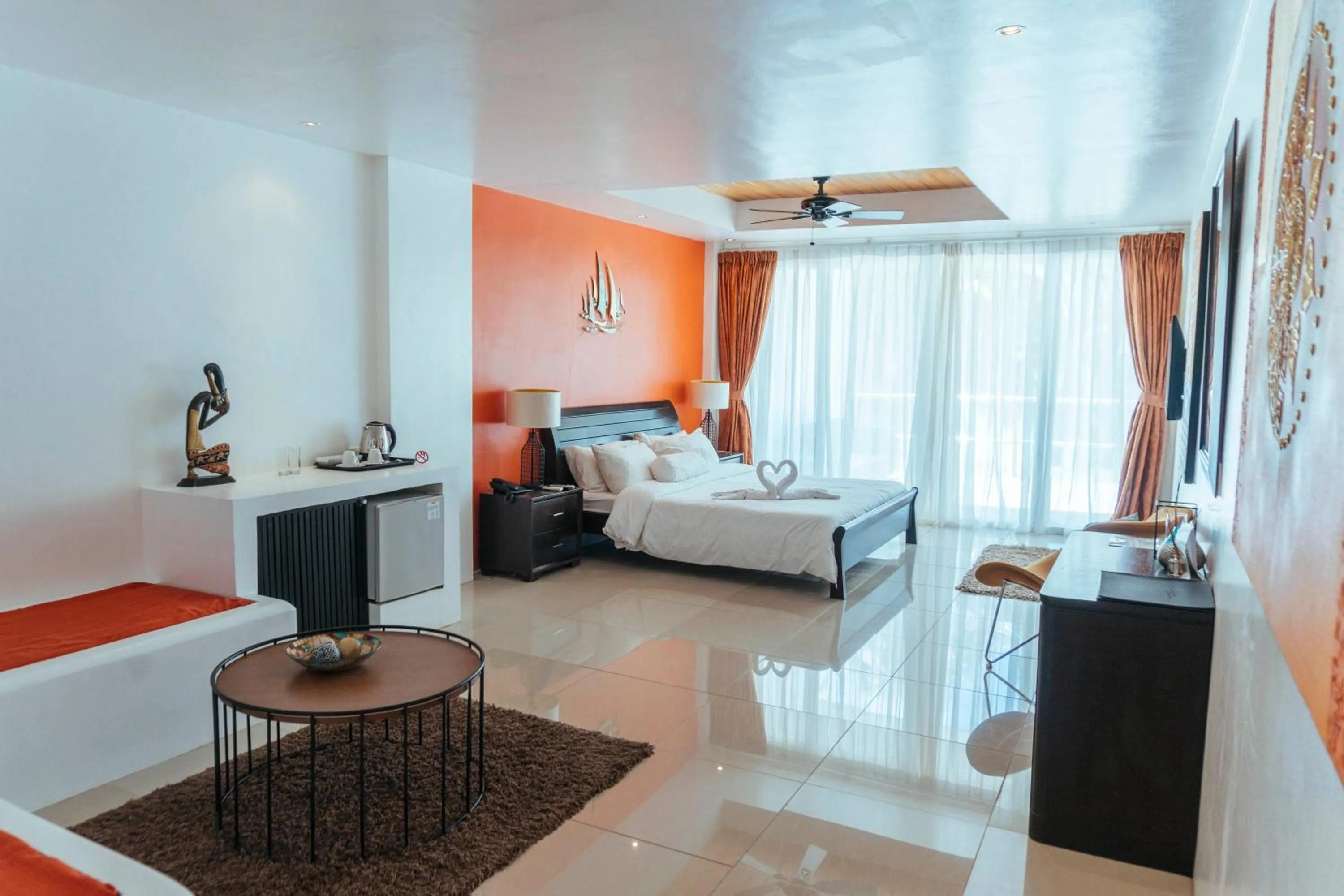 Property building, Bed in Calypso Beach and Dive Resort