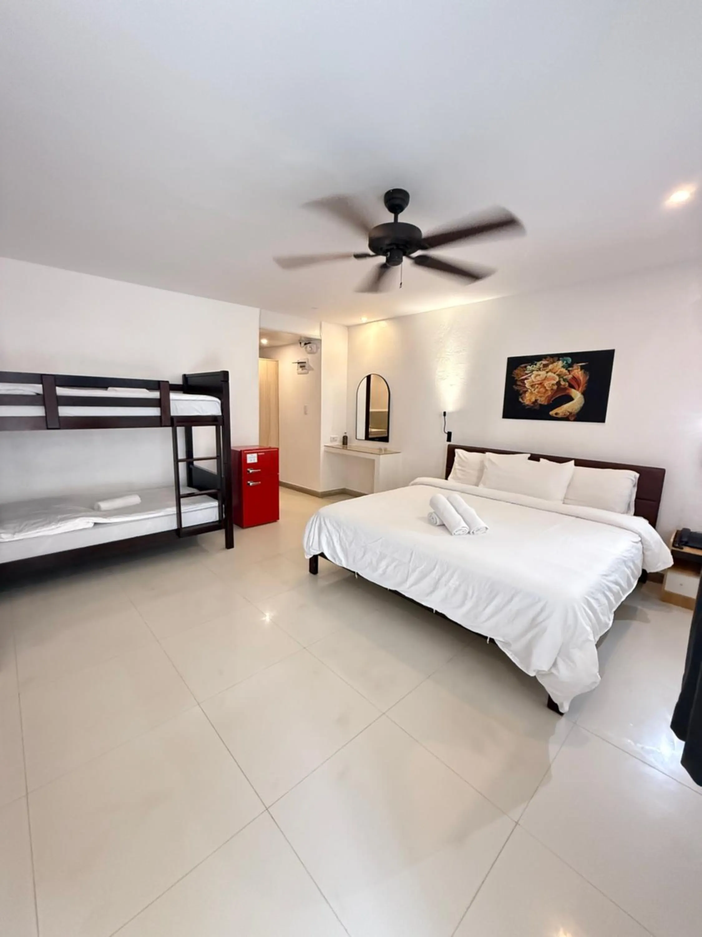 Bedroom, Bed in Calypso Beach and Dive Resort