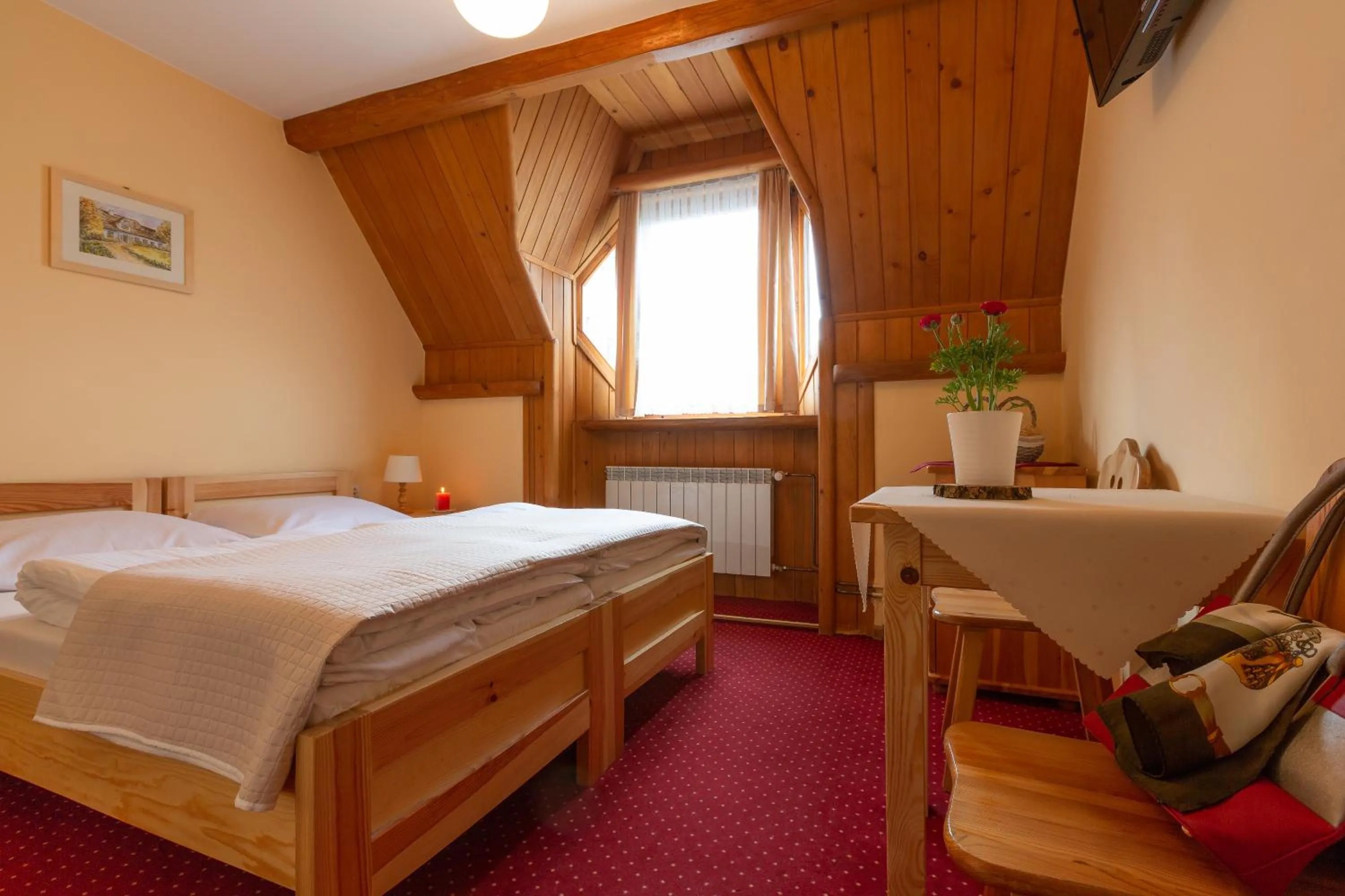 Photo of the whole room, Bed in Willa Świdrówka