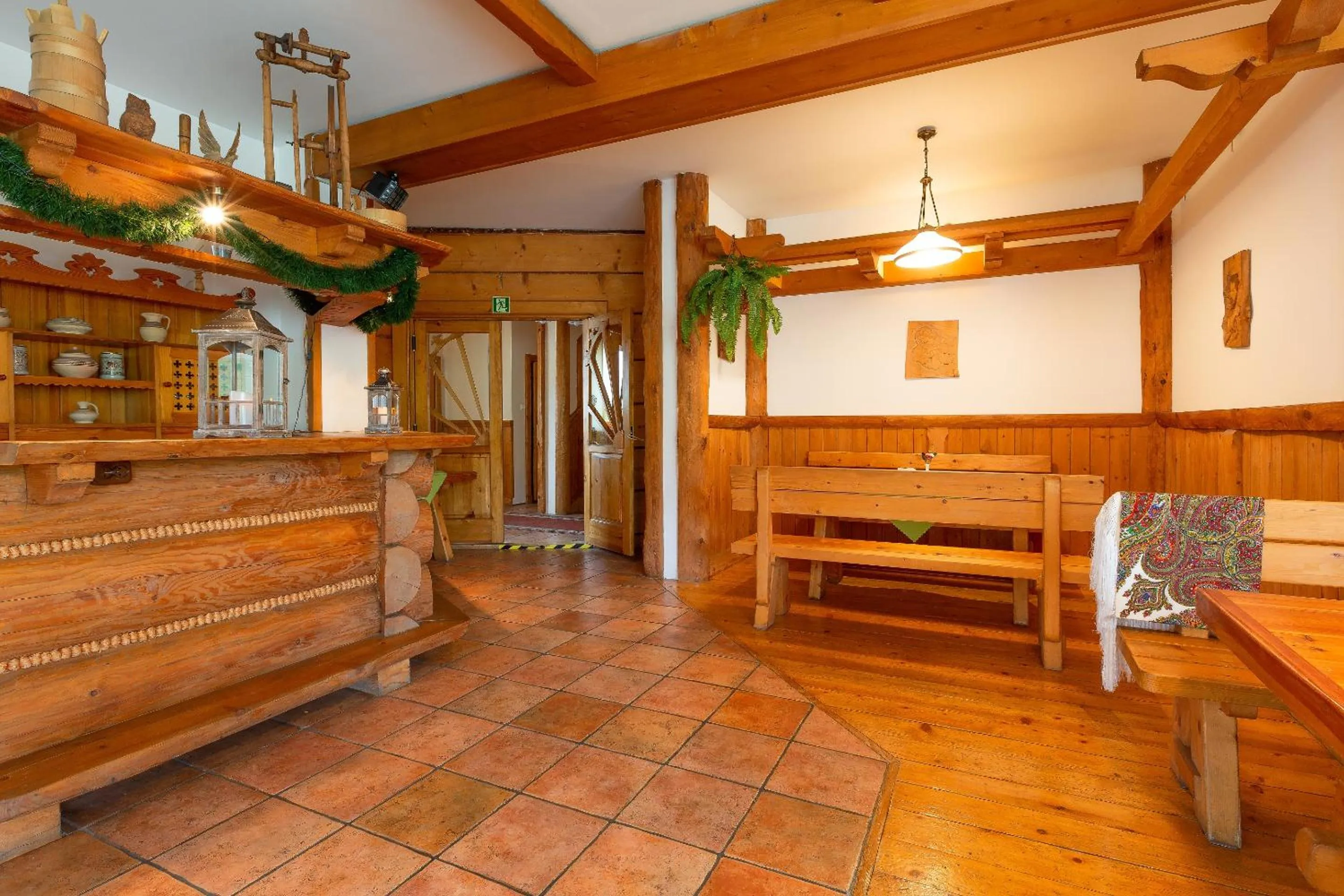 Dining area in Willa Świdrówka