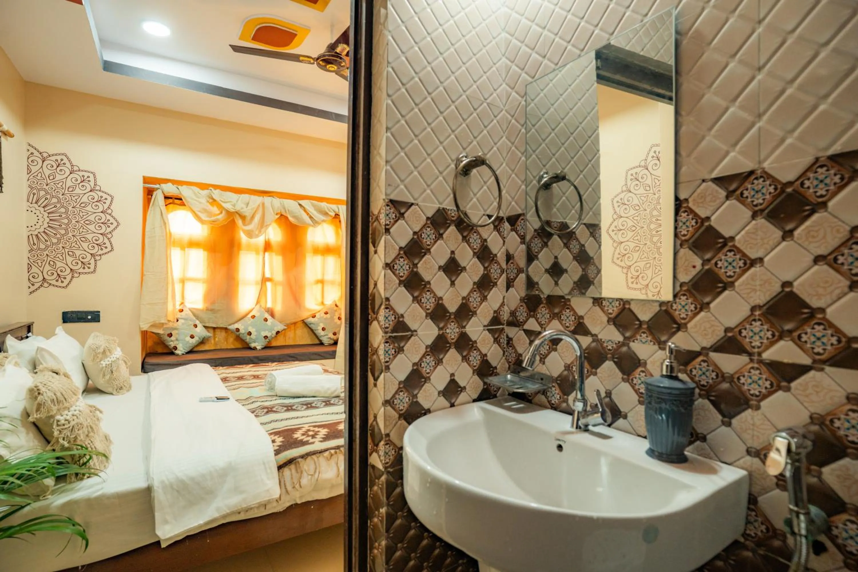 Bathroom in Heart and Soul of Jaisalmer