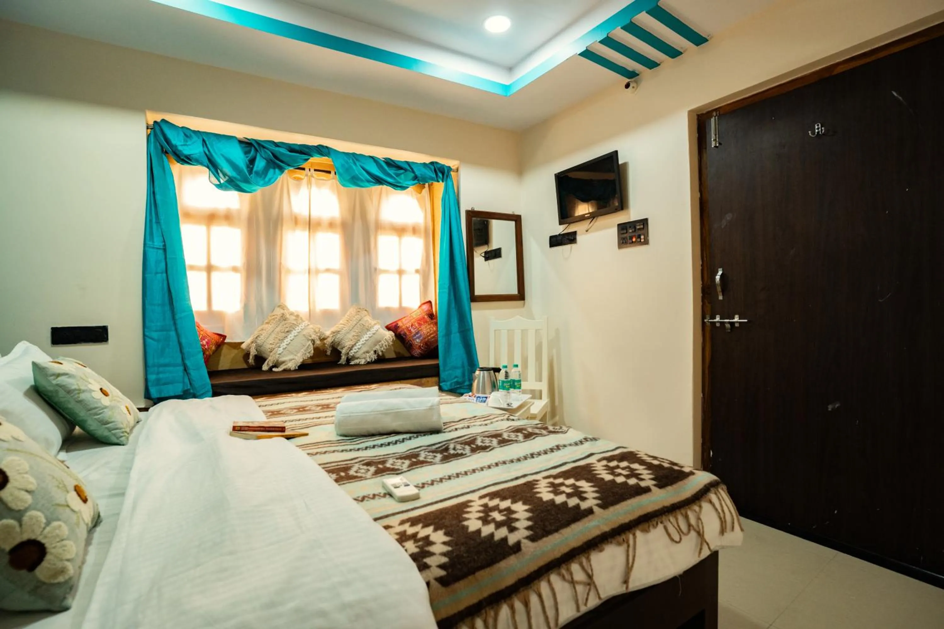 Bed in Heart and Soul of Jaisalmer