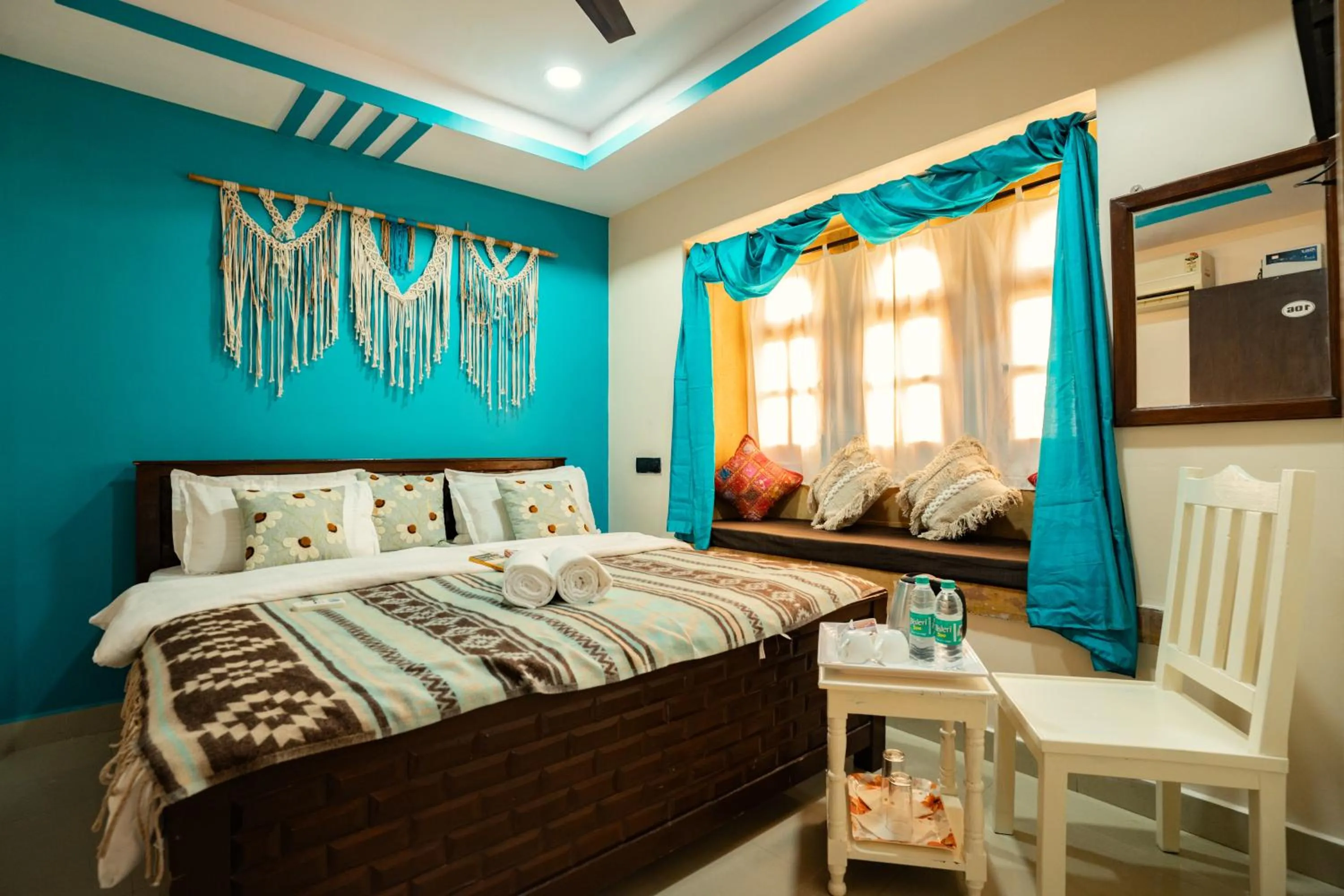 Bed in Heart and Soul of Jaisalmer