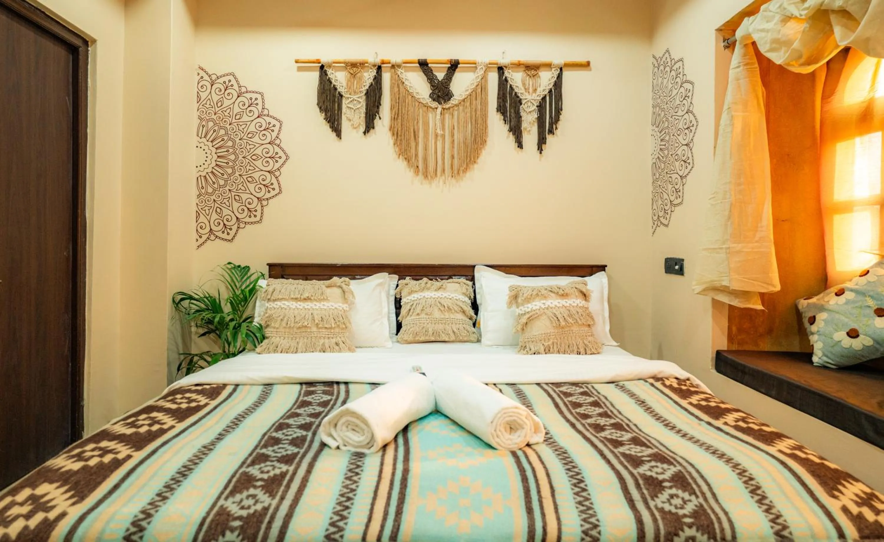 Bed in Heart and Soul of Jaisalmer
