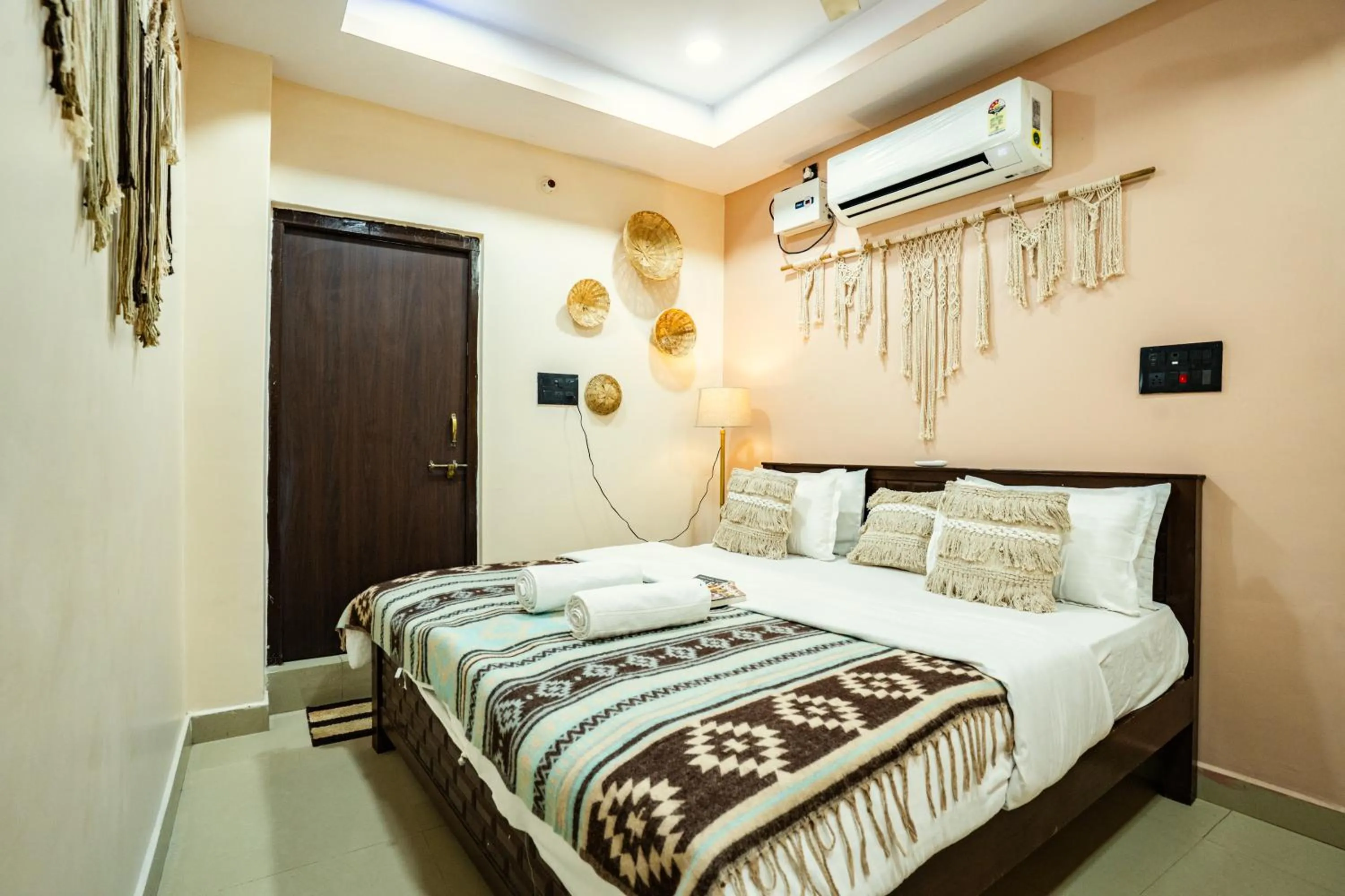 Bed in Heart and Soul of Jaisalmer