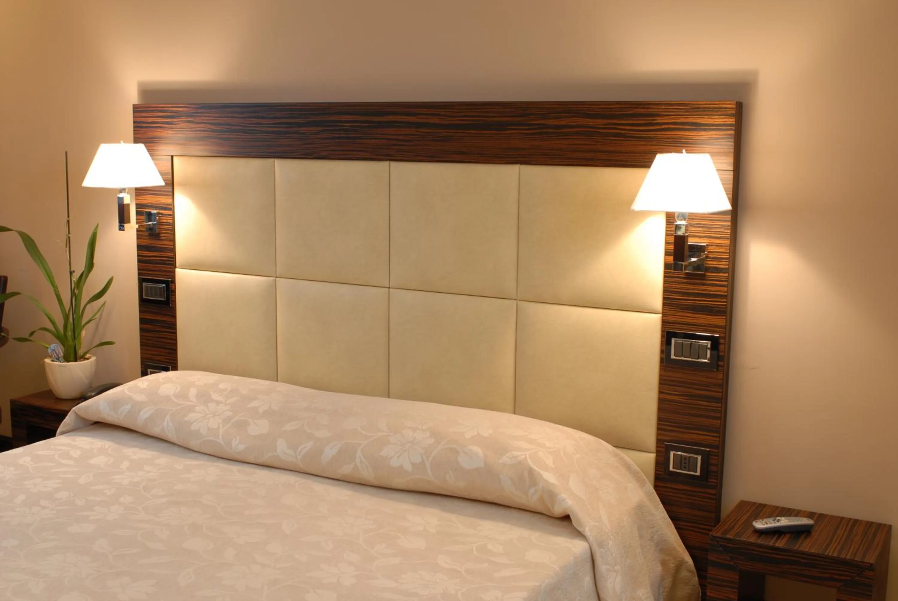 Bed in Hotel Excelsior