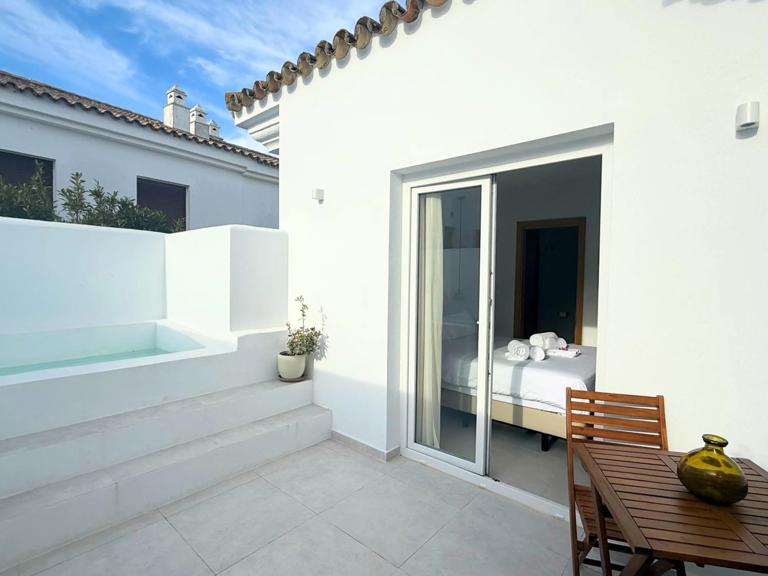 Balcony/Terrace in Hotel Boutique Maram - Adults Only