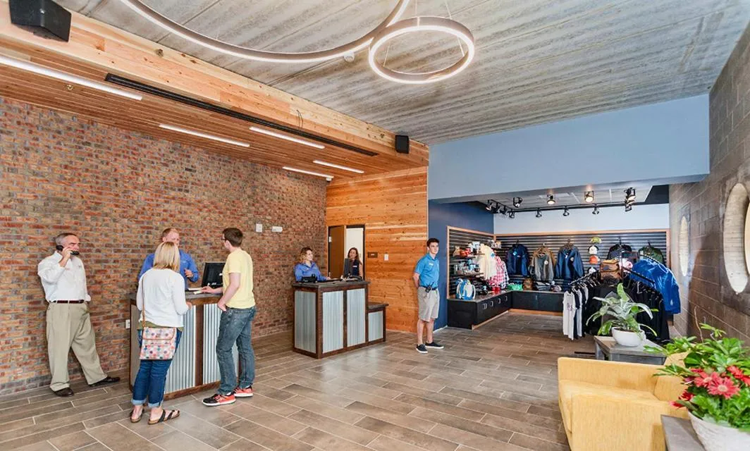 Lobby or reception in Pier B Resort