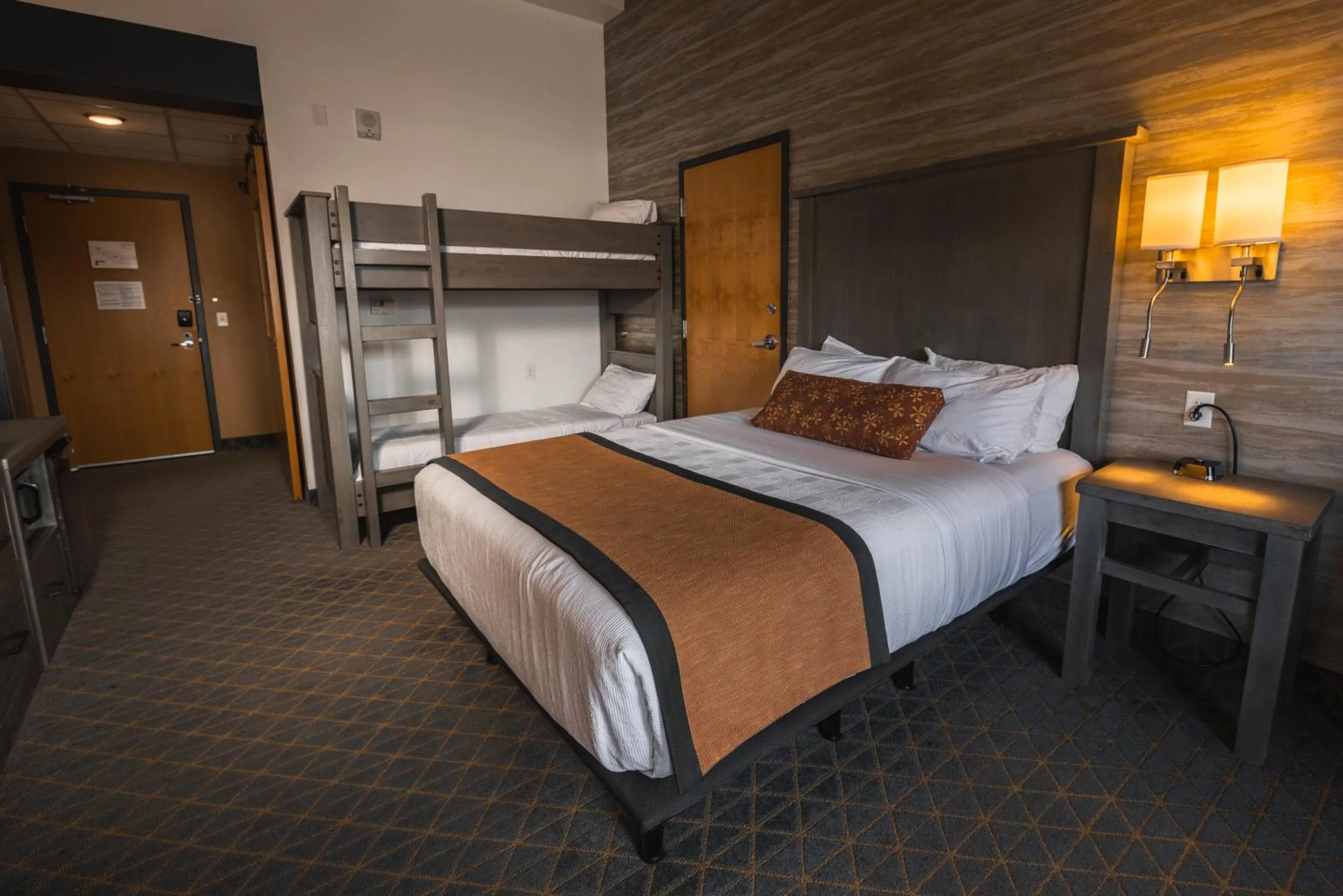 Bed in Pier B Resort