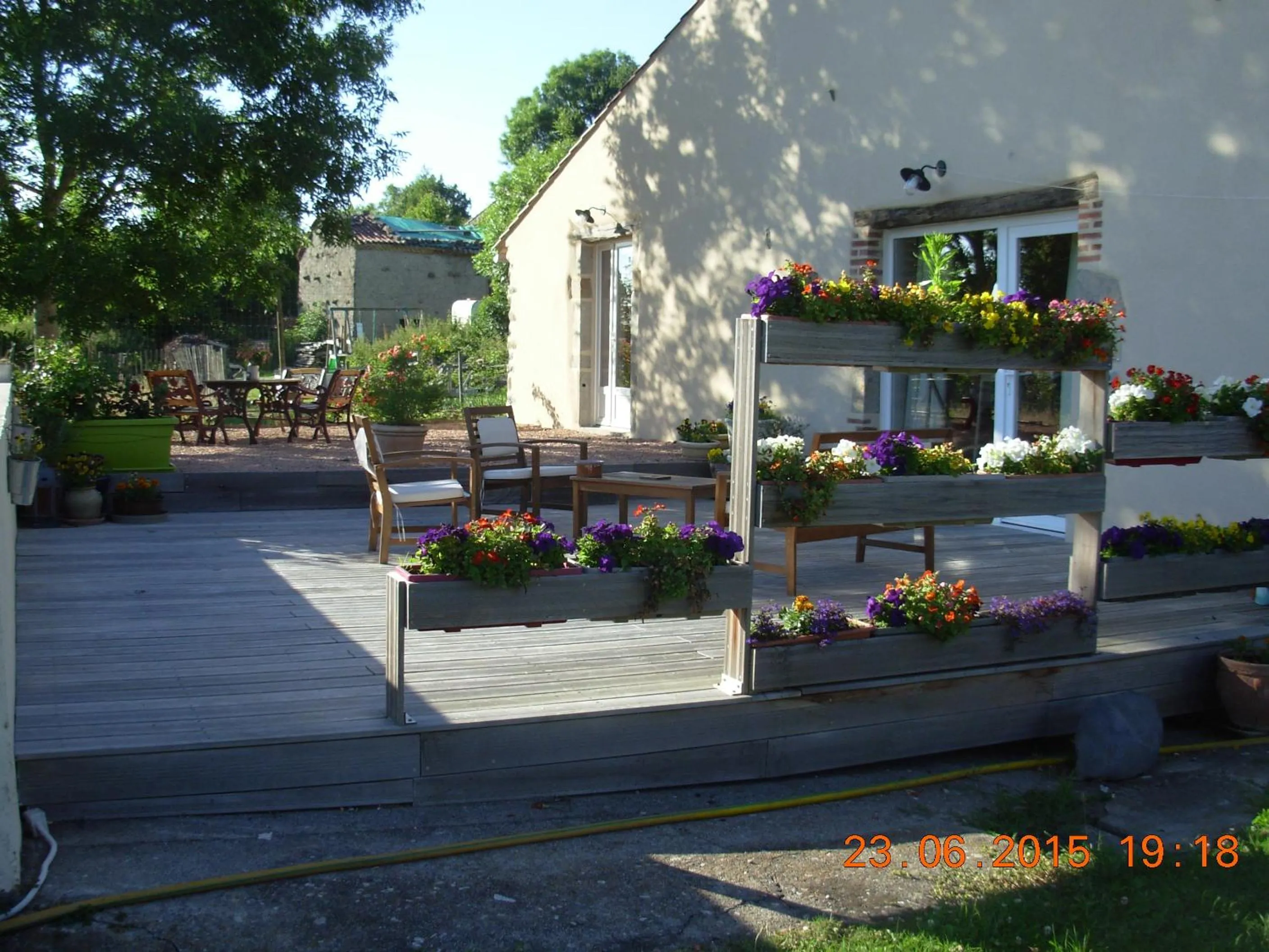 Balcony/Terrace in Le Jardin des Pierres Brunes