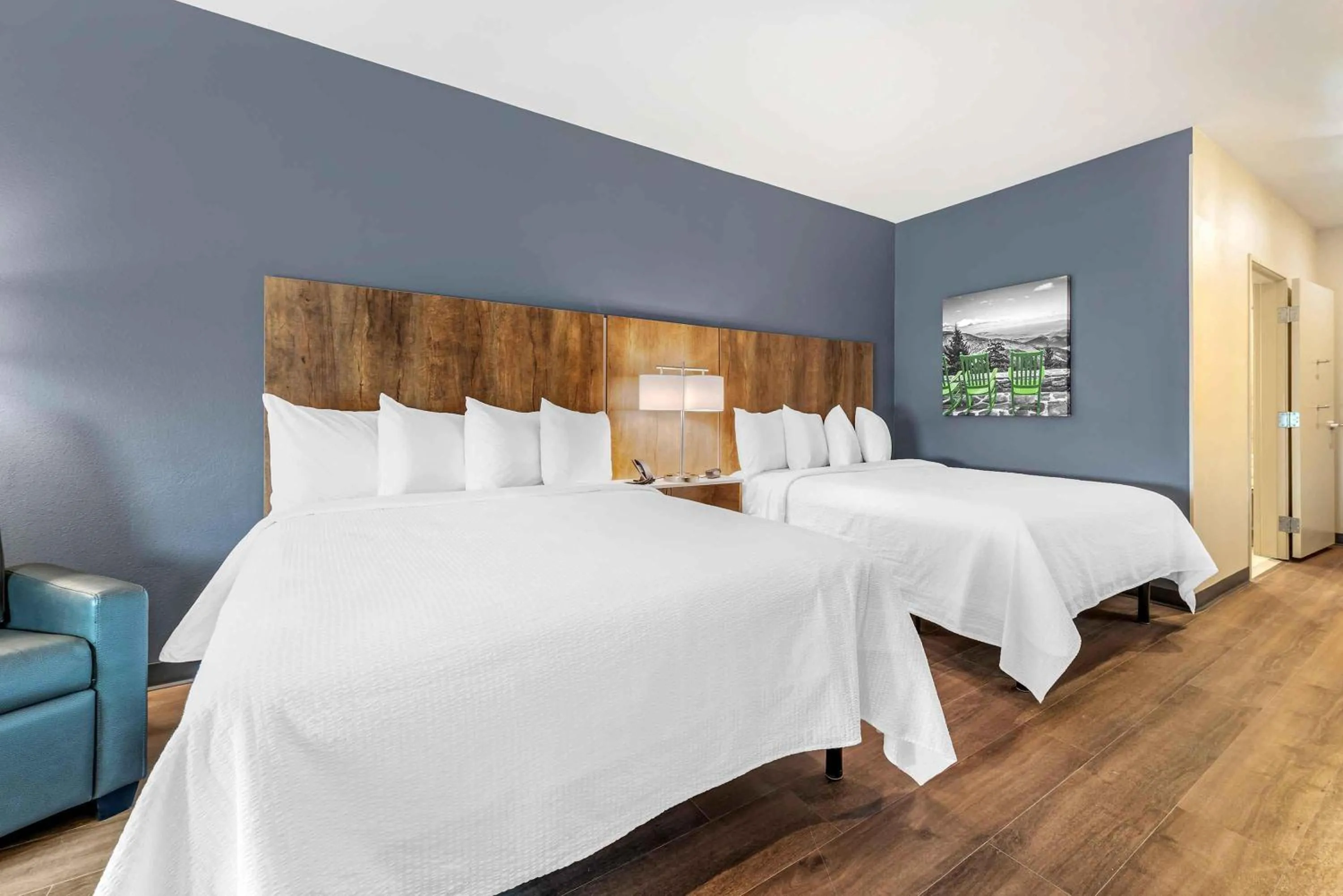 Bedroom, Bed in Extended Stay America Premier Suites - Austin - Kyle