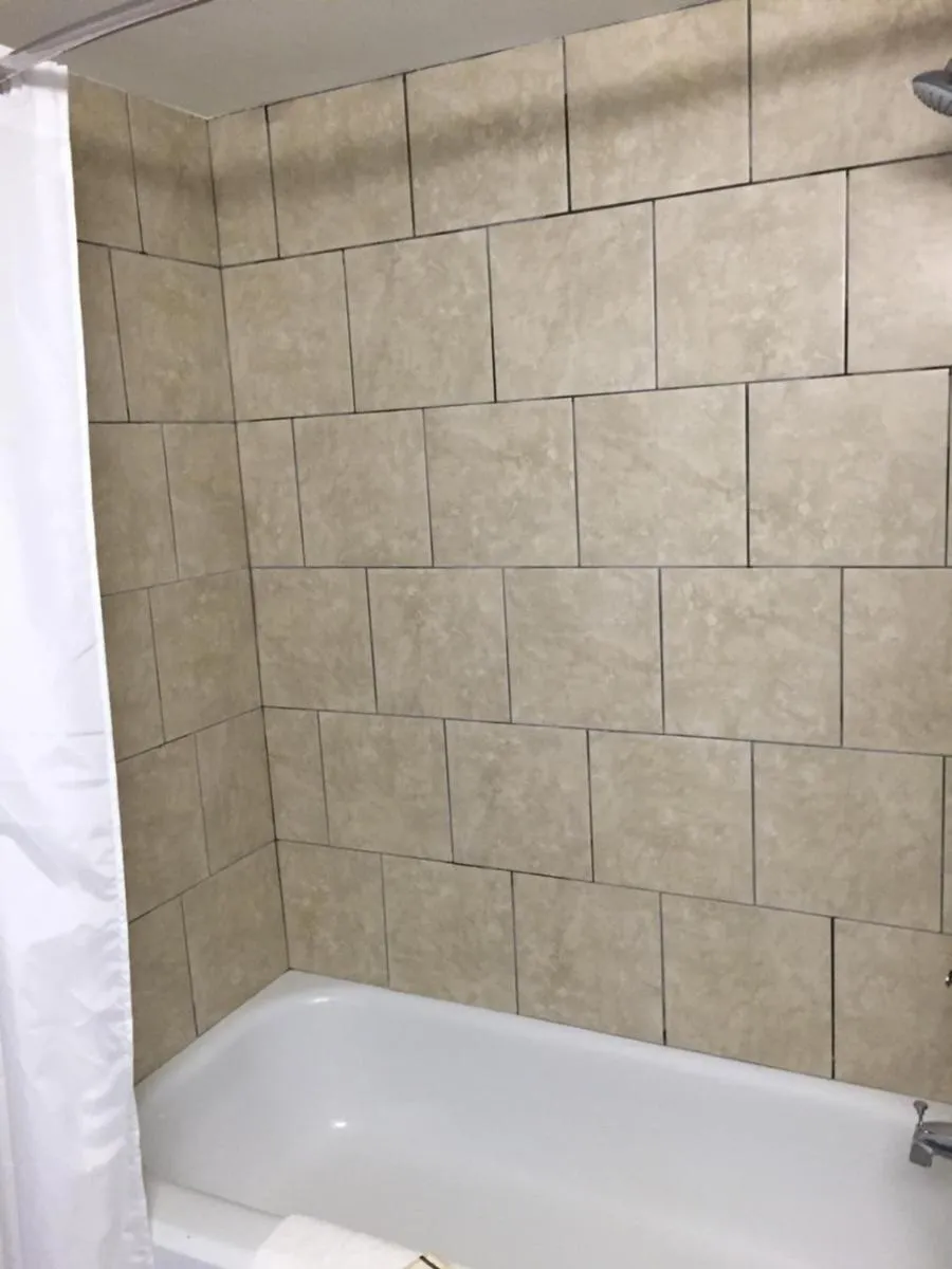 Bathroom in Travelodge by Wyndham Rosetown