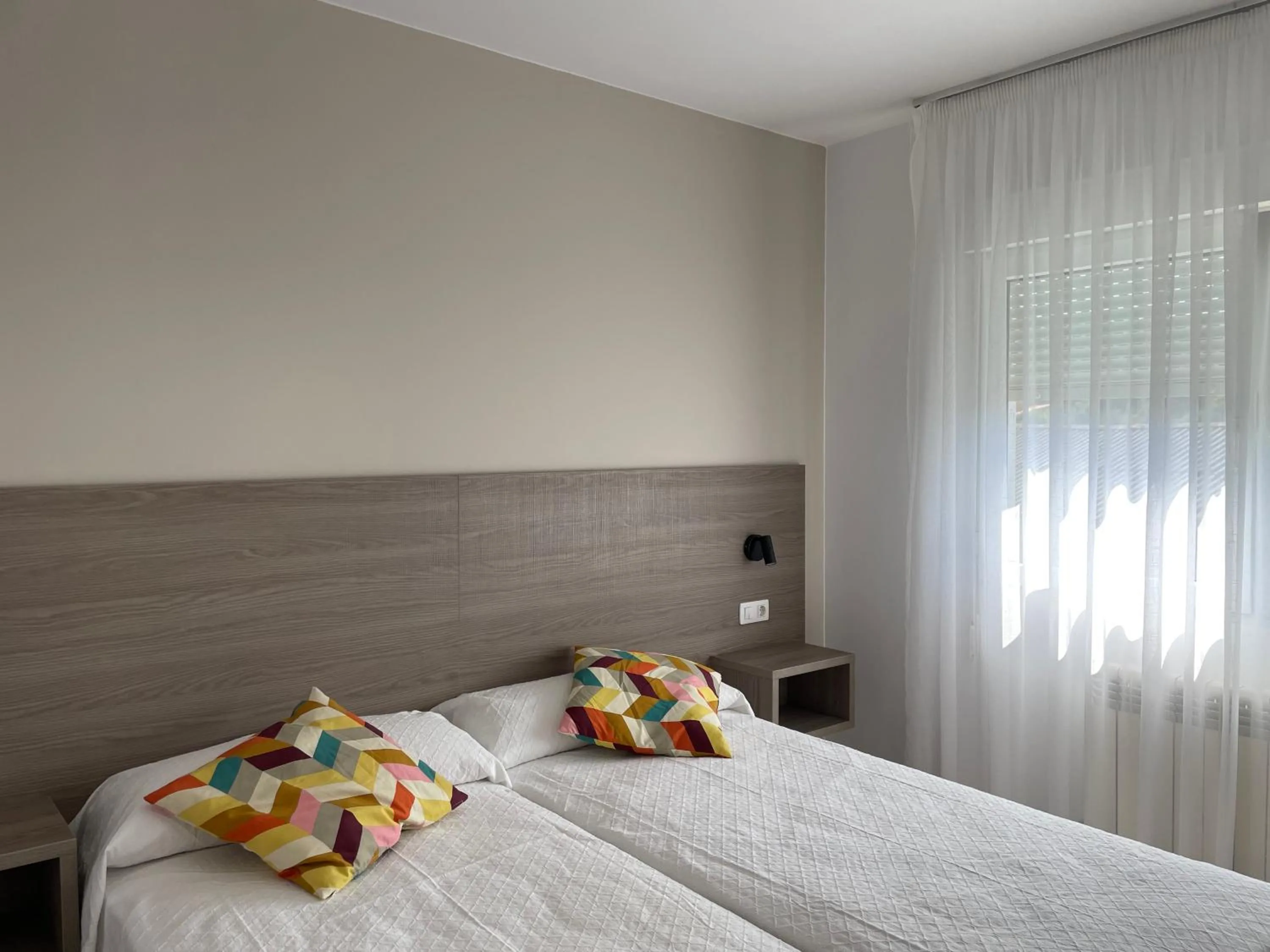 Bed in Hotel Playa de Sardiñeiro