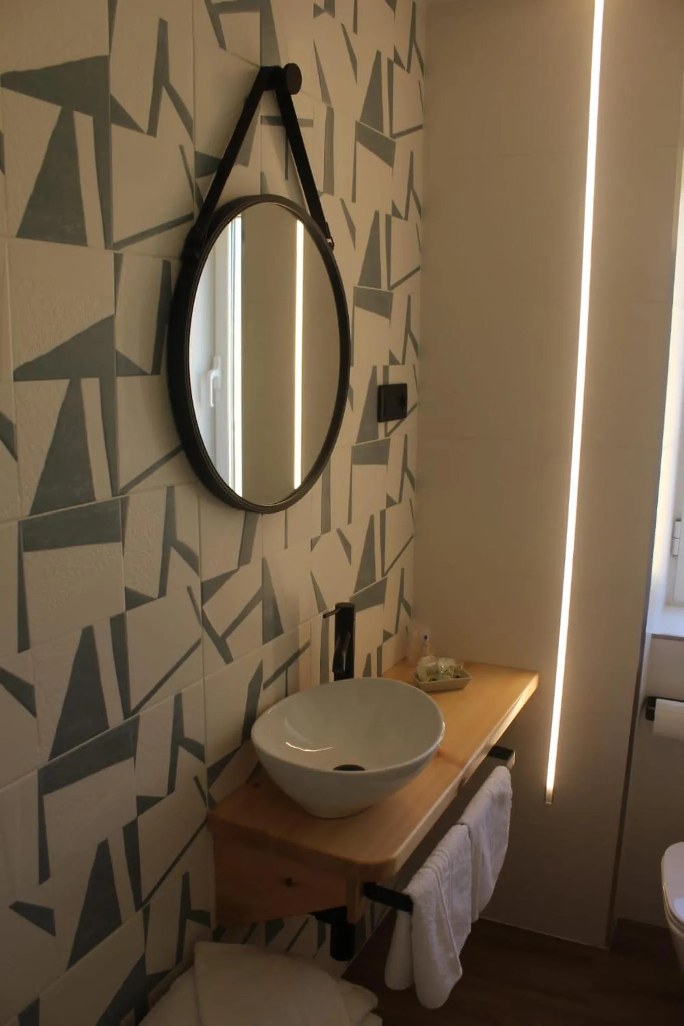 Toilet in Hotel Playa de Sardiñeiro