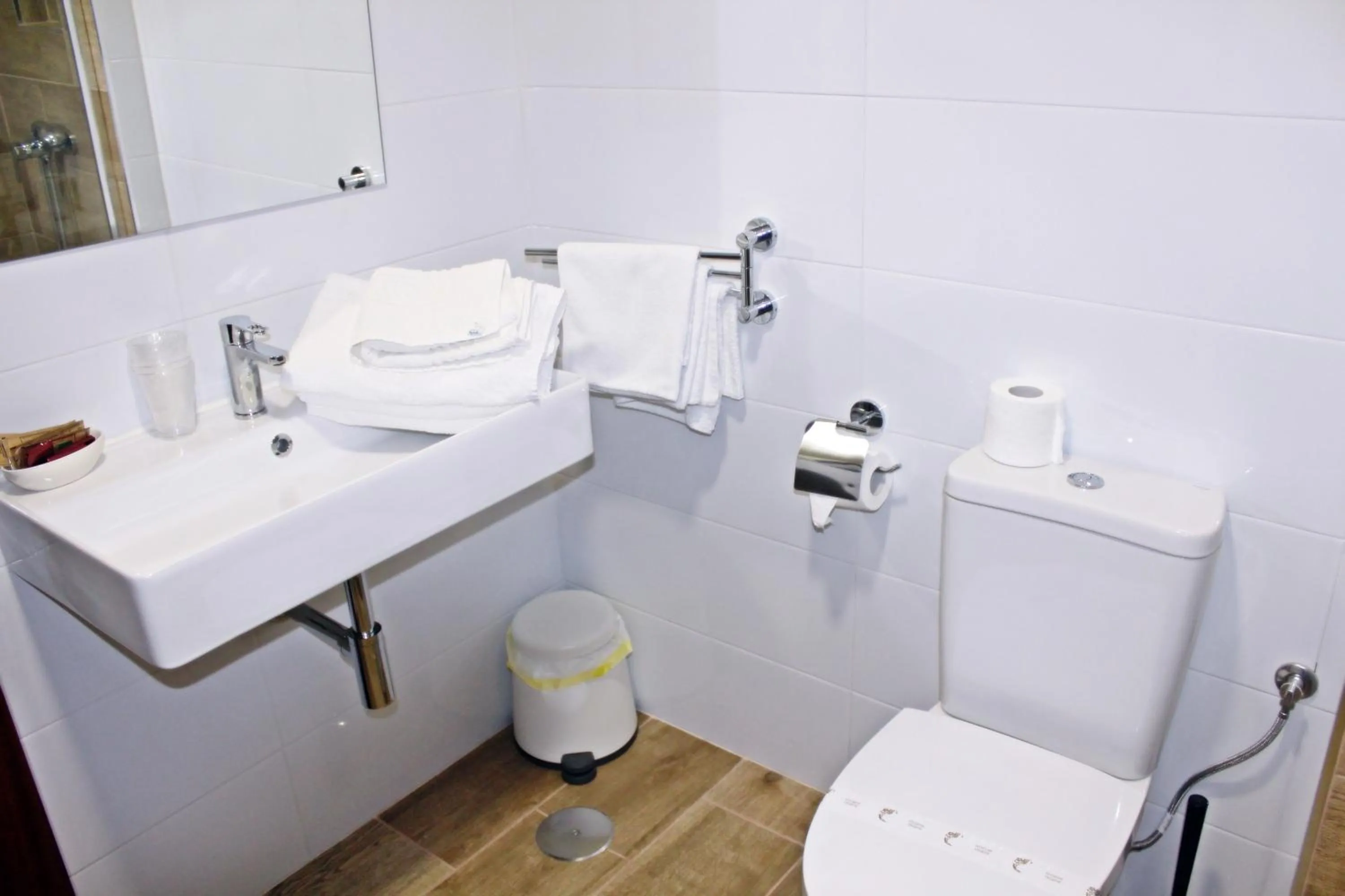 Toilet in Hotel Playa de Sardiñeiro