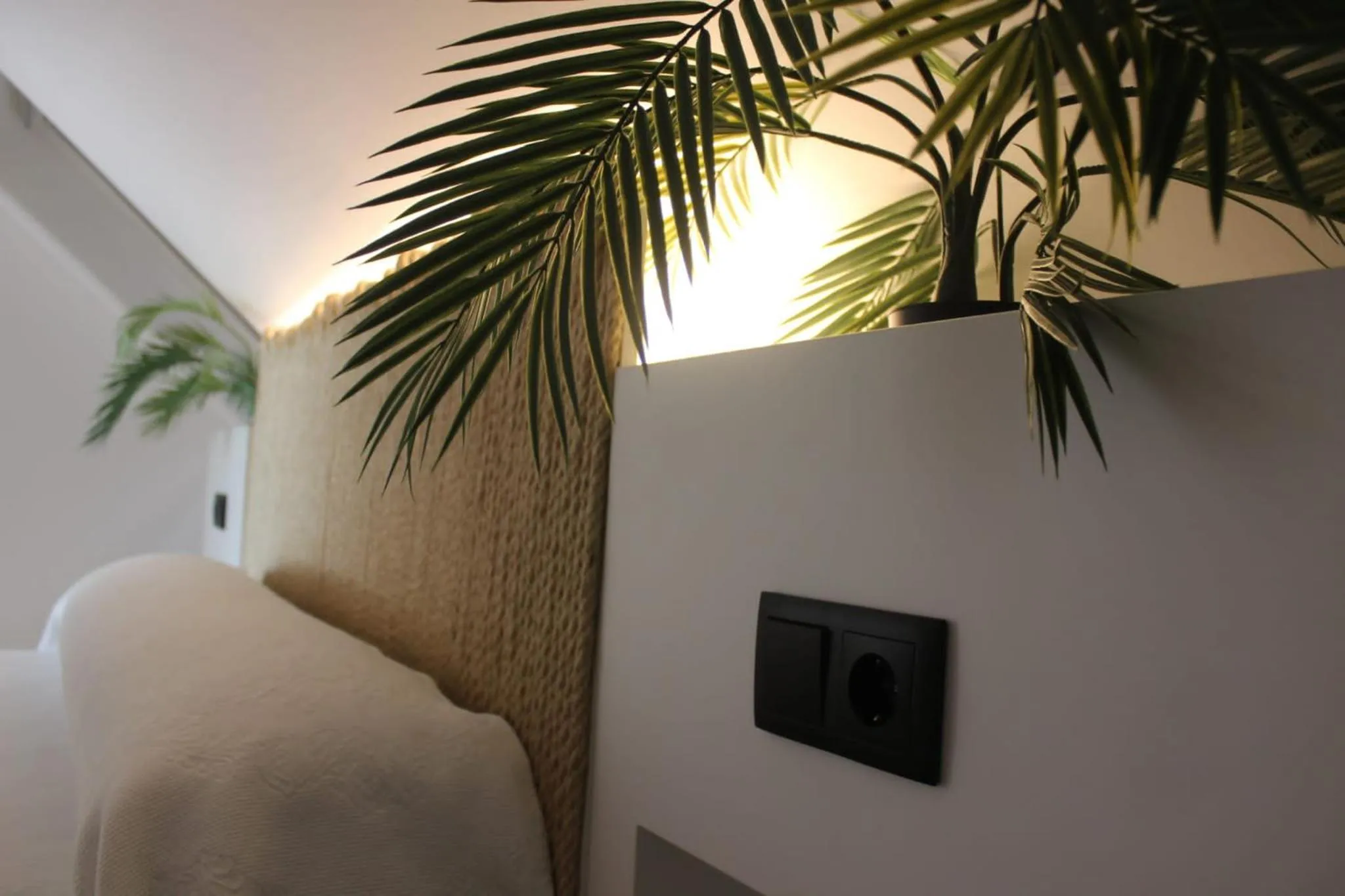 Bed in Hotel Playa de Sardiñeiro