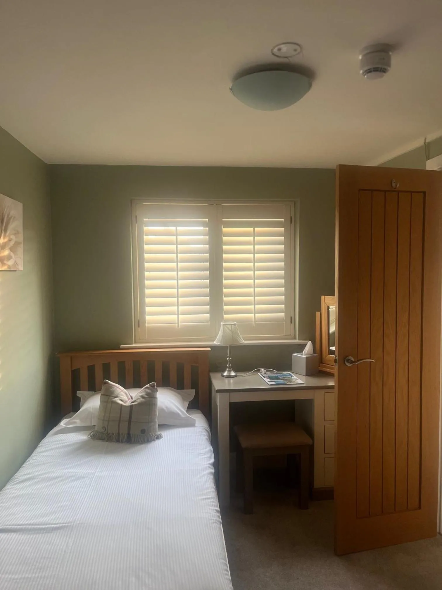 Bed in The Angel Inn