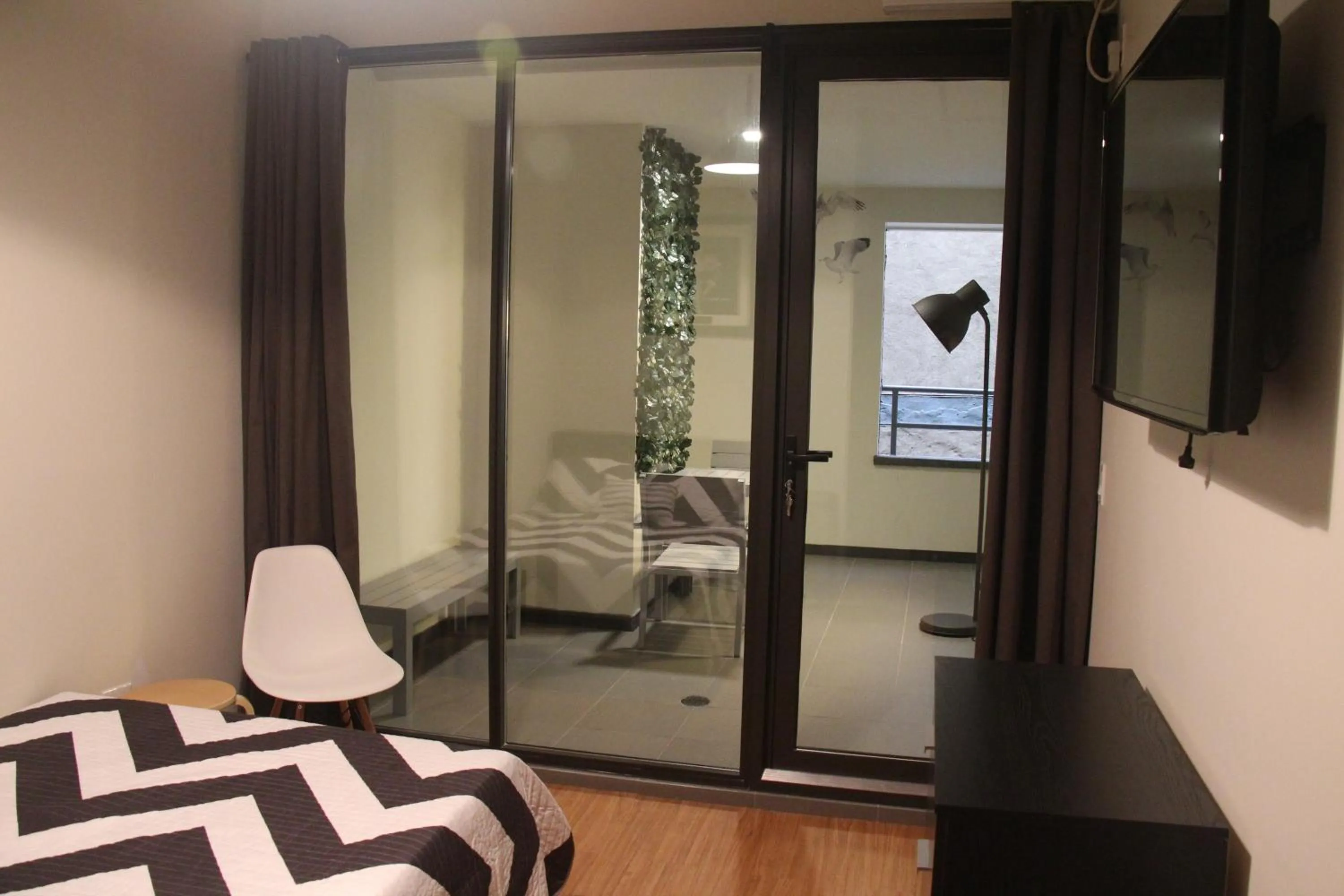 Decorative detail in Jazz on Columbus Circle Hostel