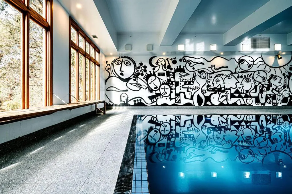 Hot Tub in Hotel Bellinzona Daylesford