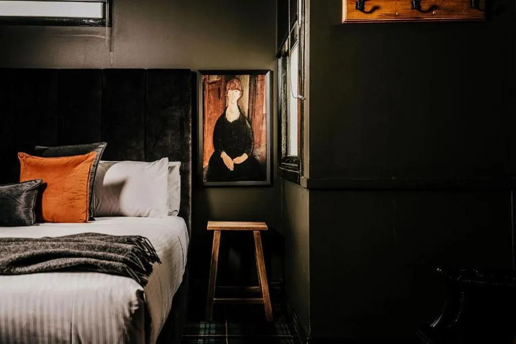 Bed in Hotel Bellinzona Daylesford