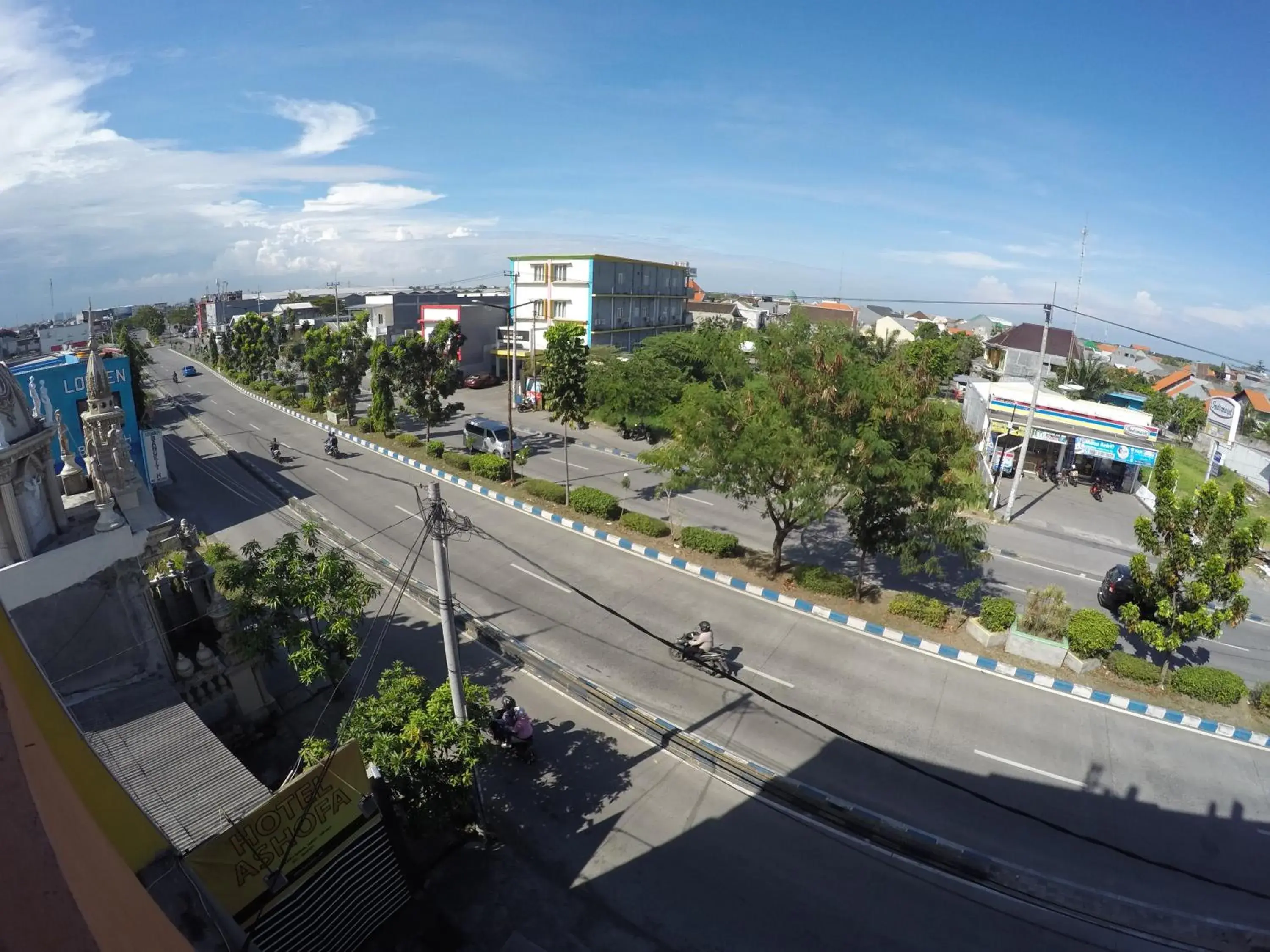 Street view in Hotel Ashofa