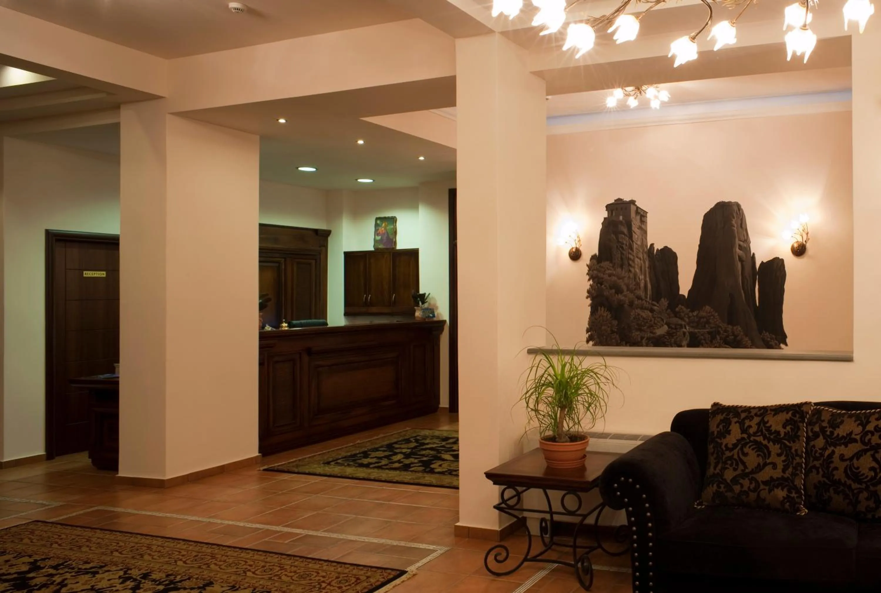 Lobby or reception in Dellas Boutique Hotel
