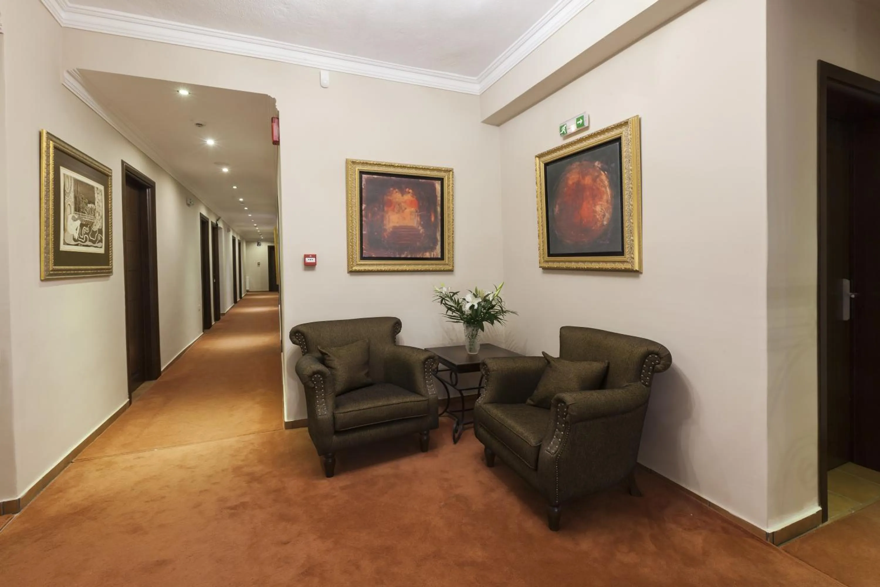 Lobby or reception in Dellas Boutique Hotel