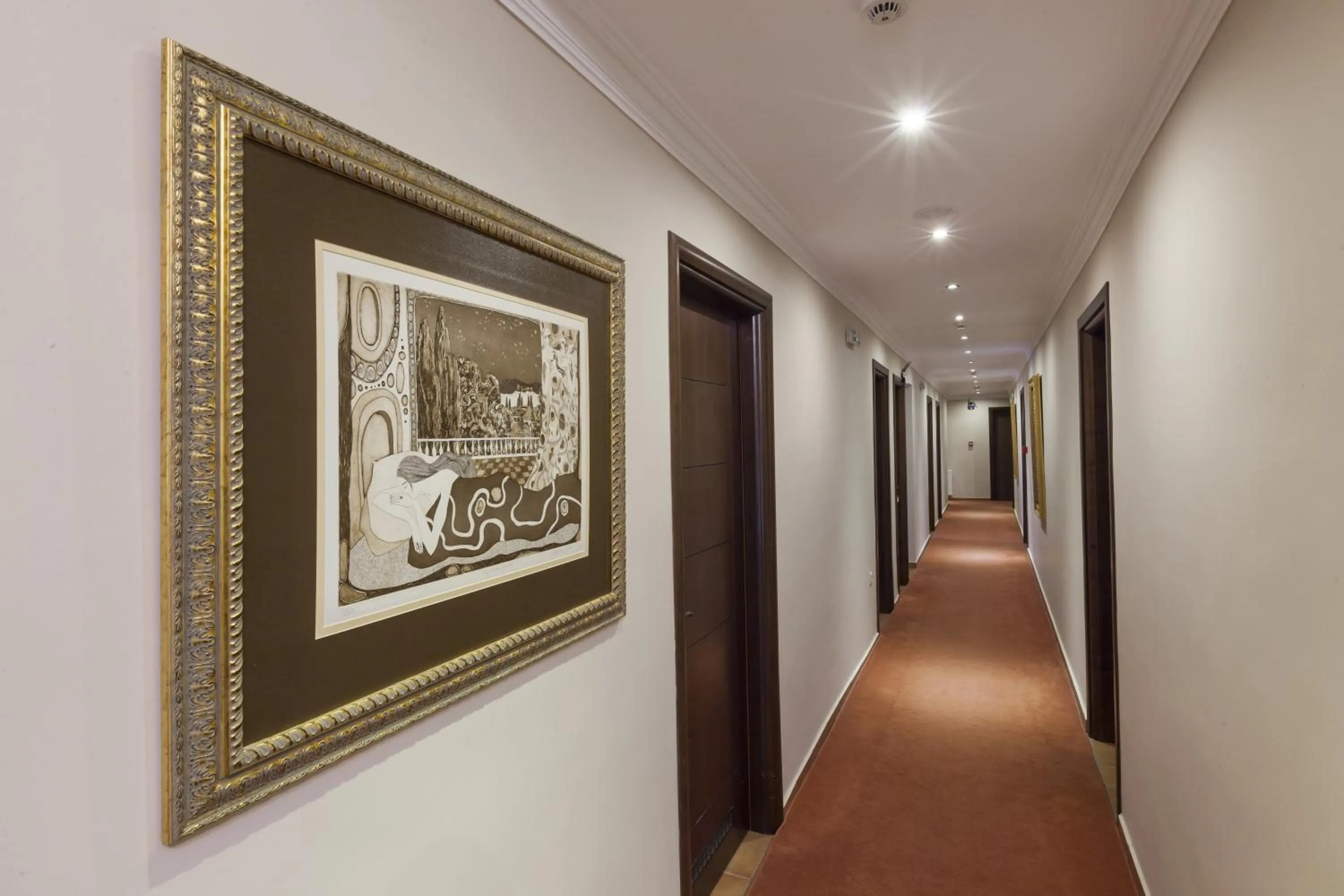 Decorative detail in Dellas Boutique Hotel