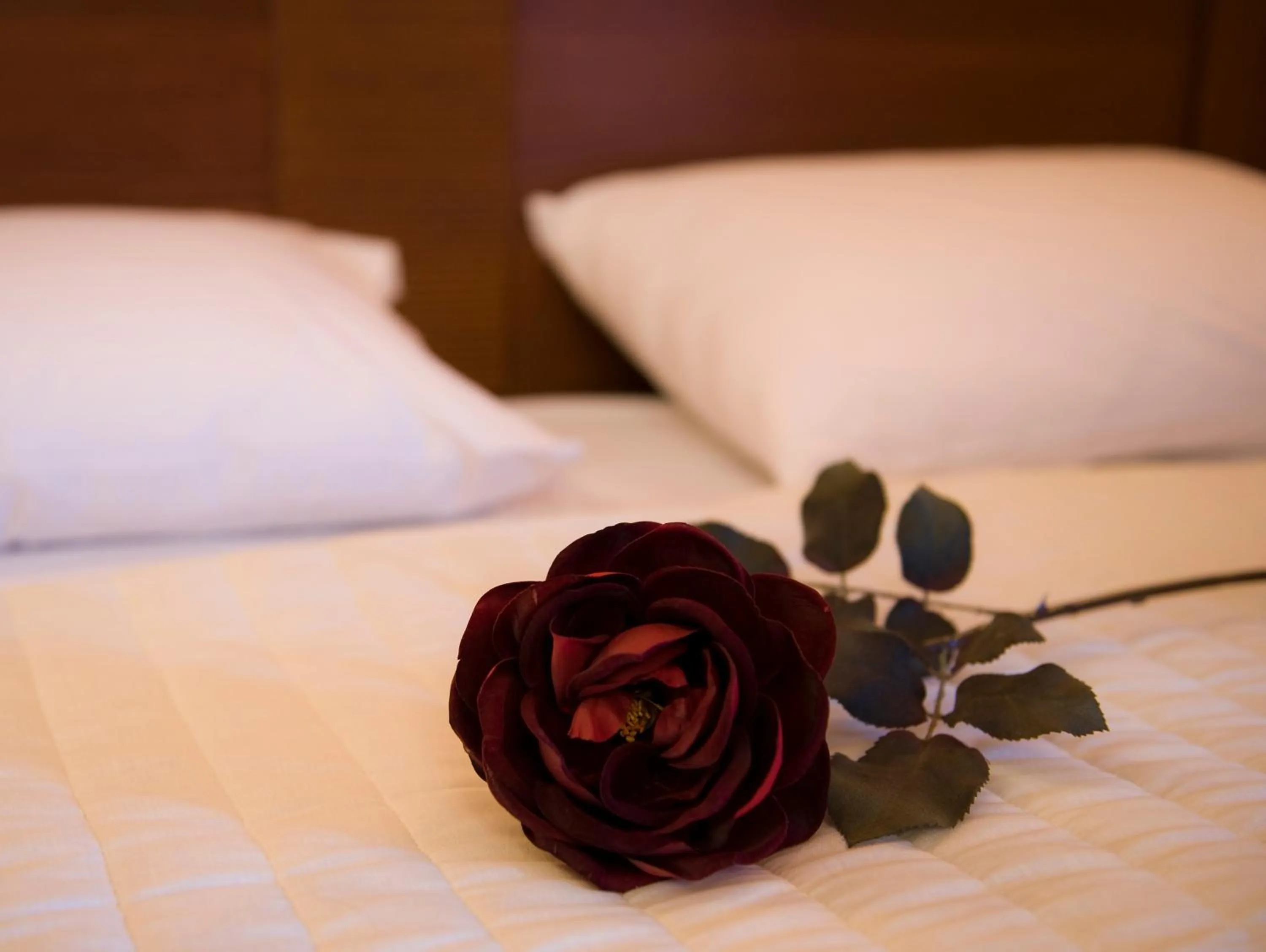 Bed in Dellas Boutique Hotel