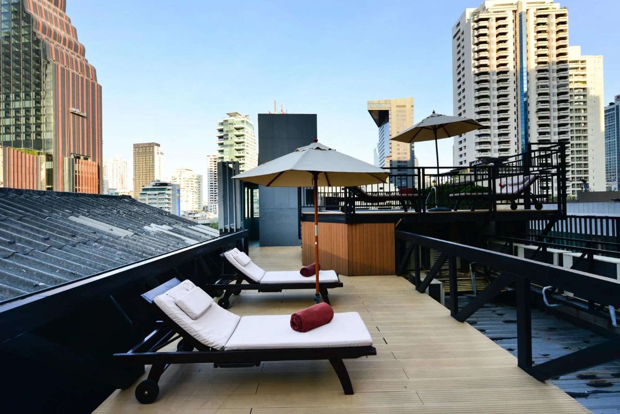 City view in Syama Suite Sukhumvit 20