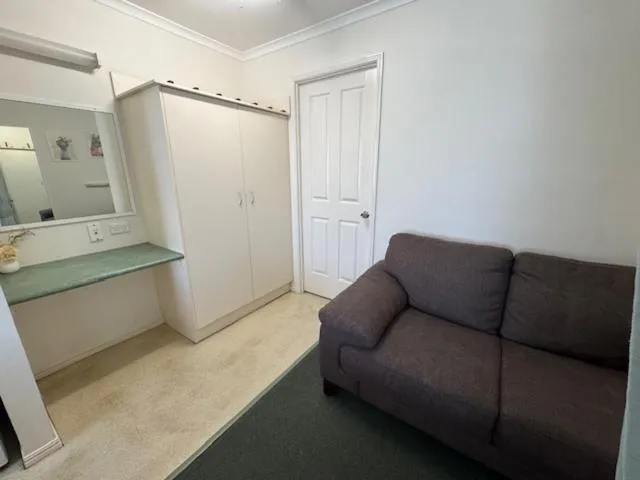 Seating area in Warrego Motel