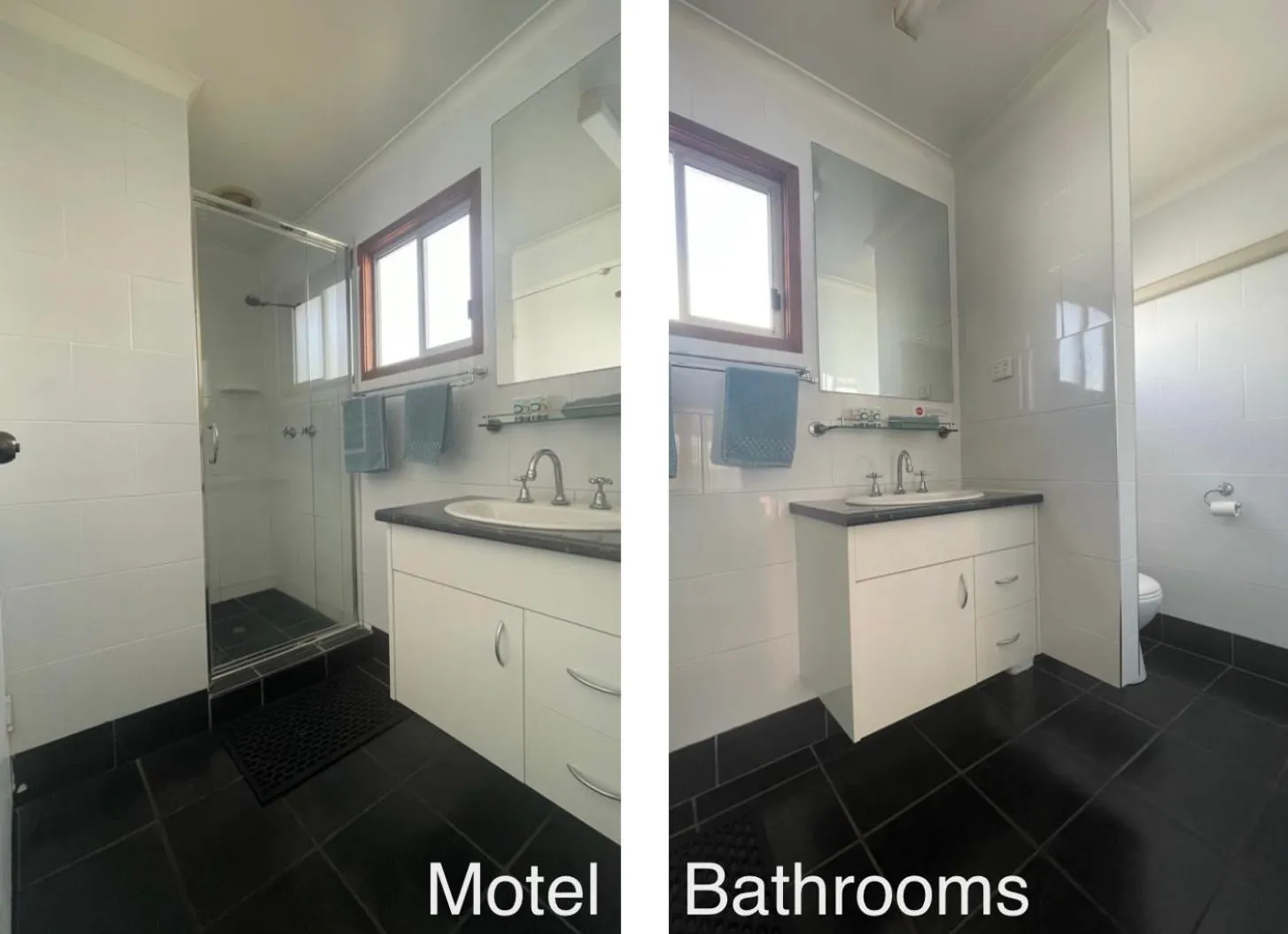 Bathroom in Warrego Motel