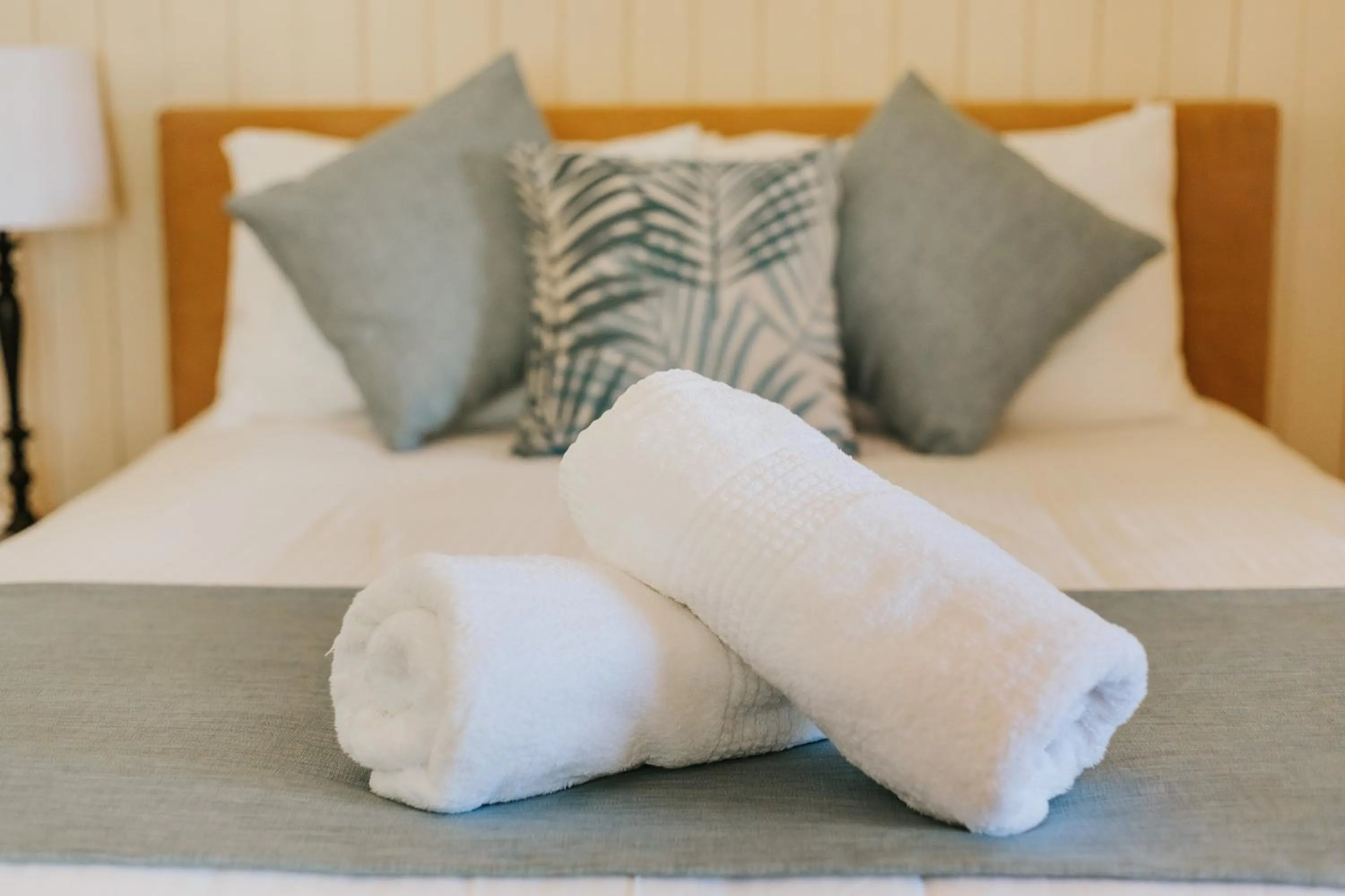 Bed in Apple Blossom Cottages