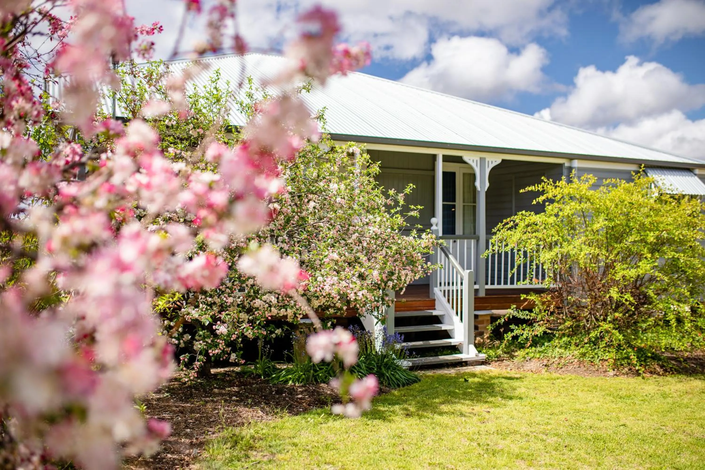 Facade/entrance in Apple Blossom Cottages