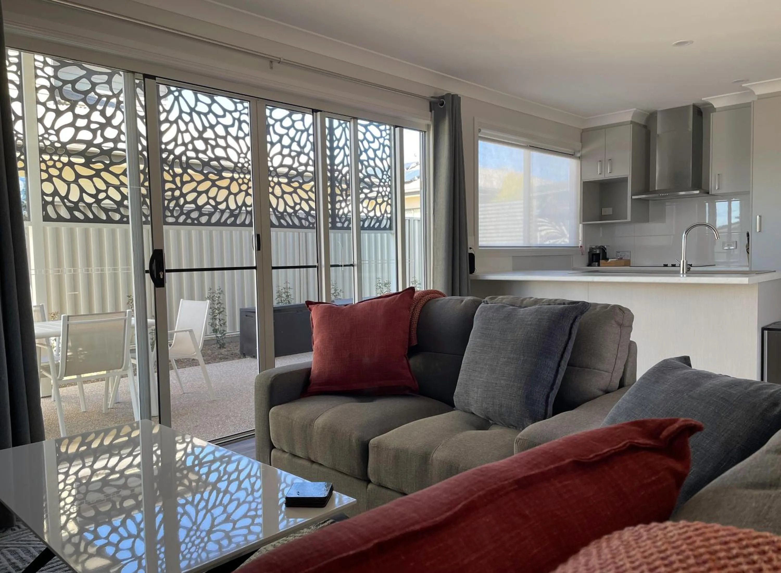 Living room in Apple Blossom Cottages