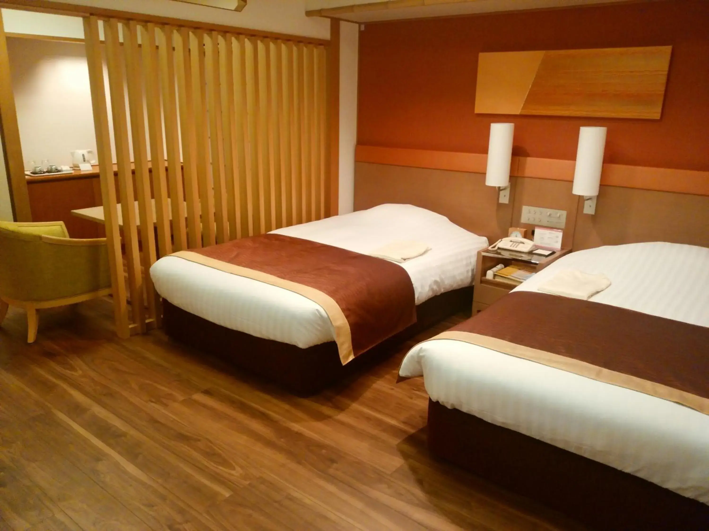 Bed in JR Hotel Clement Tokushima Bed in JR Hotel Clement Tokushima