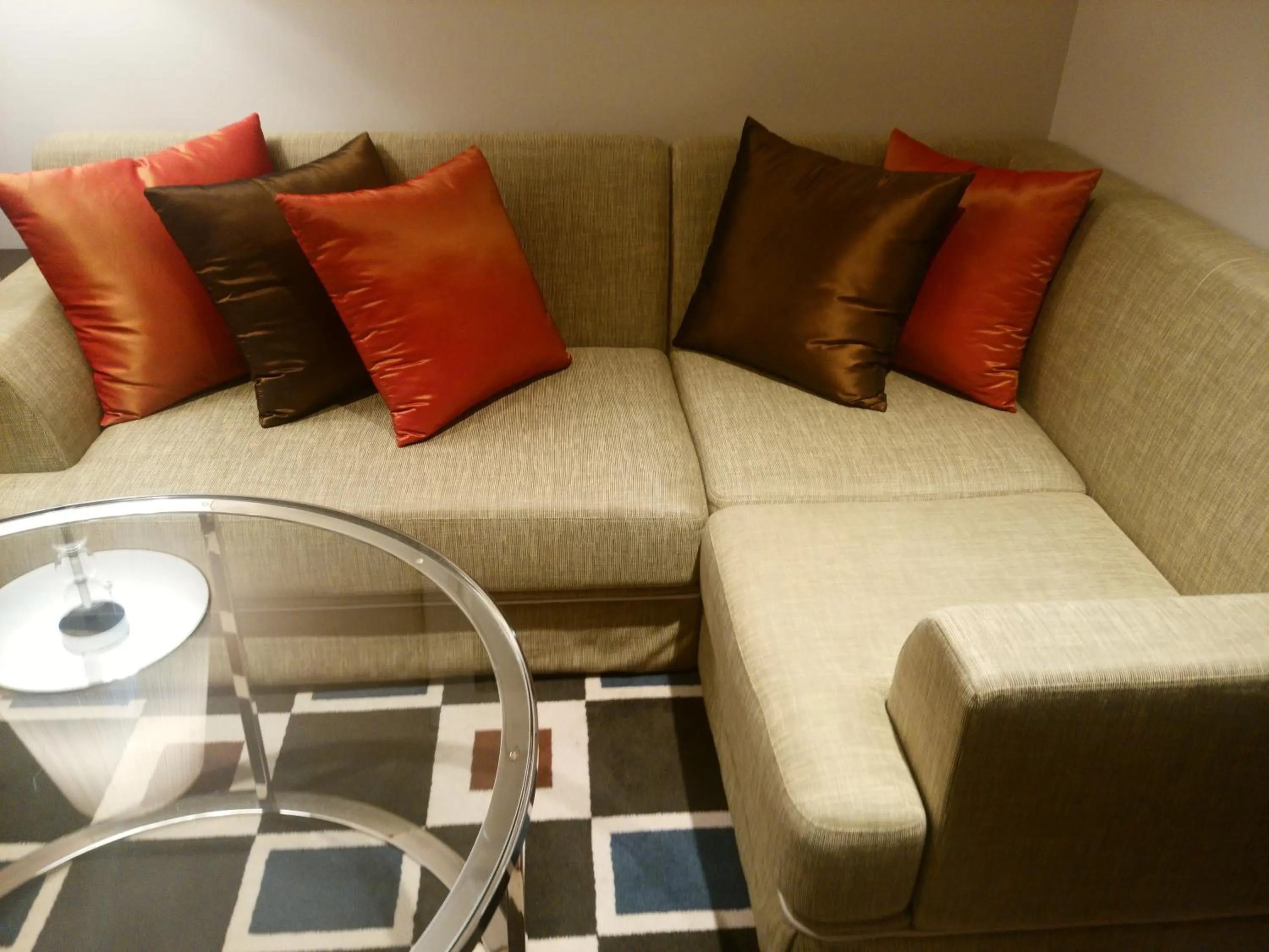 Seating area in JR Hotel Clement Tokushima